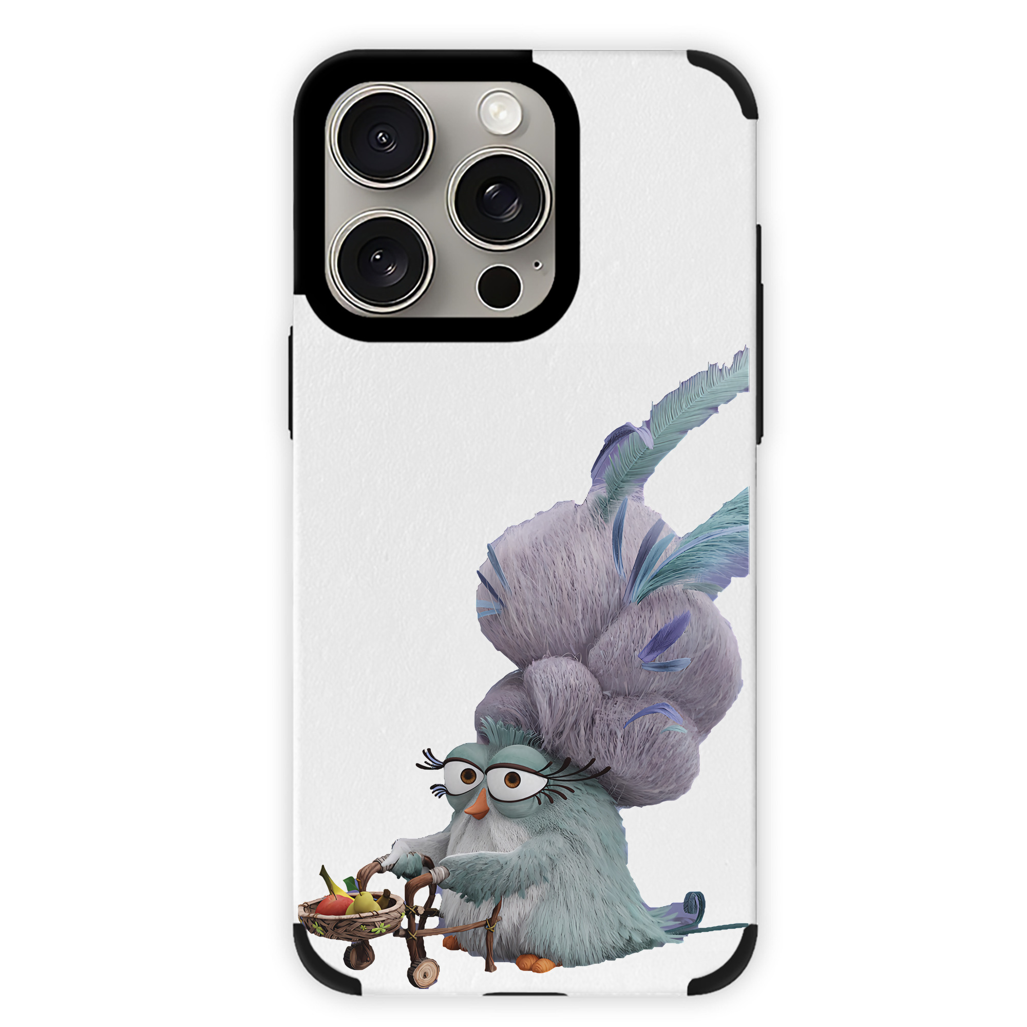 （画像用） Angry Birds アングリーバード 【iPhone15ProMax対応】 PUレザー スマホケース 耐衝撃＆黄変防止