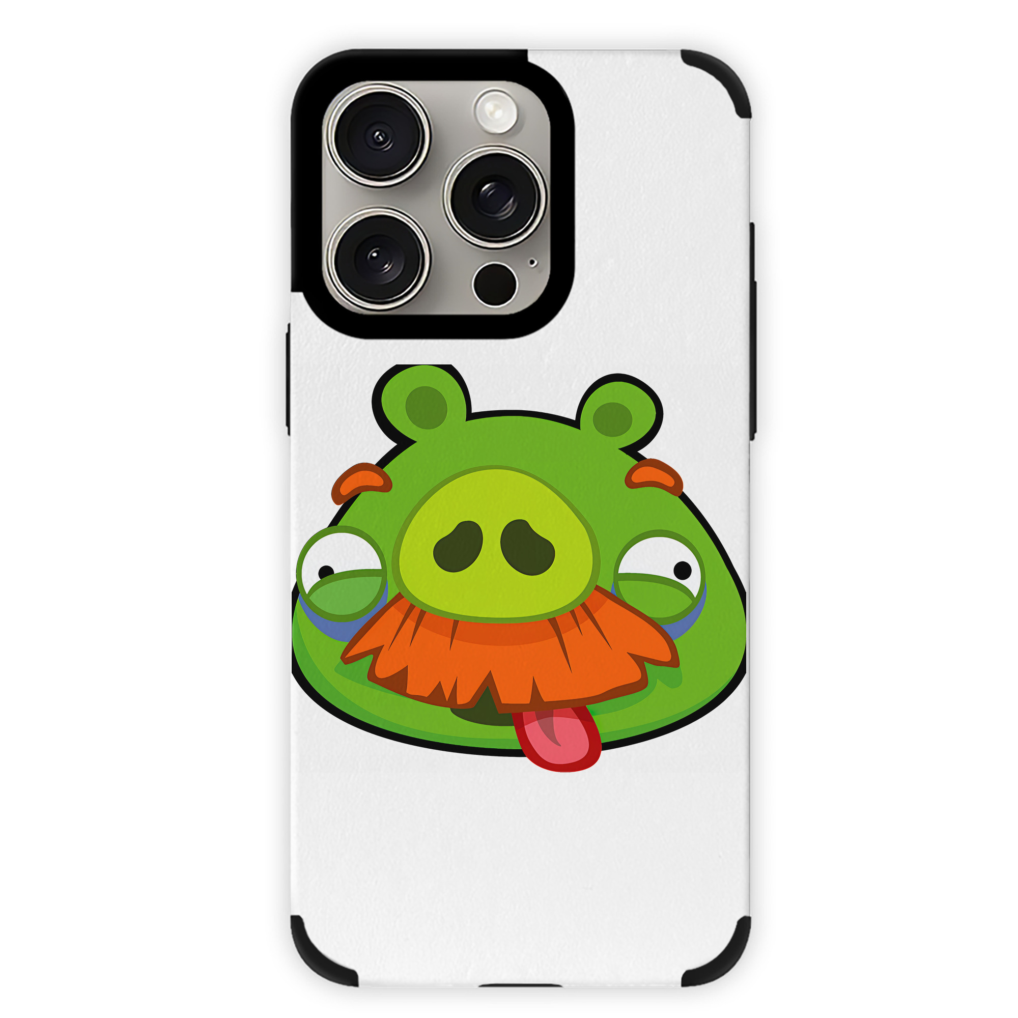 （画像用） Angry Birds アングリーバード 【iPhone15ProMax対応】 PUレザー スマホケース 耐衝撃＆黄変防止