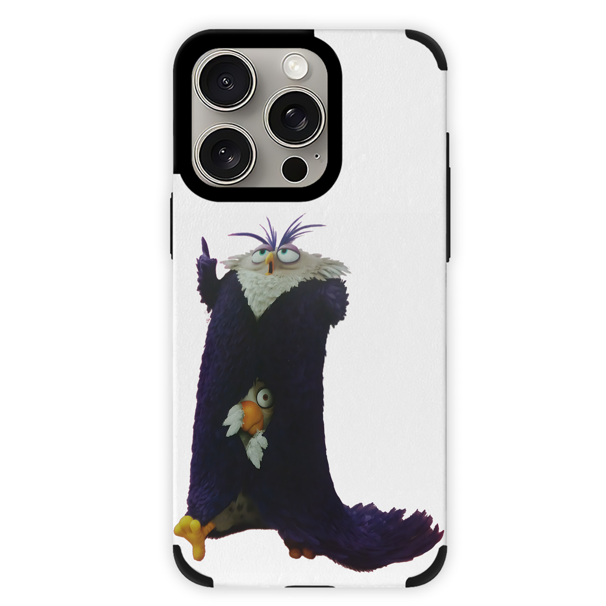 （画像用） Angry Birds アングリーバード 【iPhone15ProMax対応】 PUレザー スマホケース 耐衝撃＆黄変防止