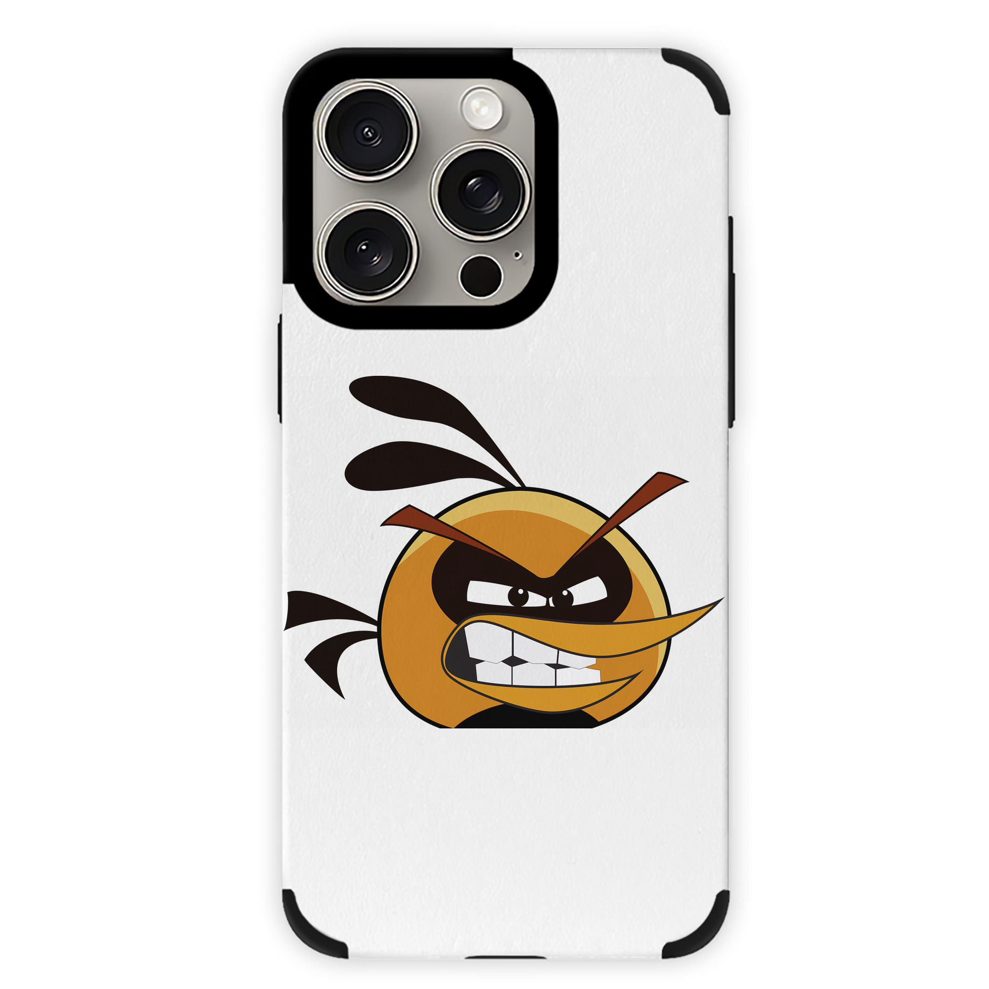 （画像用） Angry Birds アングリーバード 【iPhone15ProMax対応】 PUレザー スマホケース 耐衝撃＆黄変防止