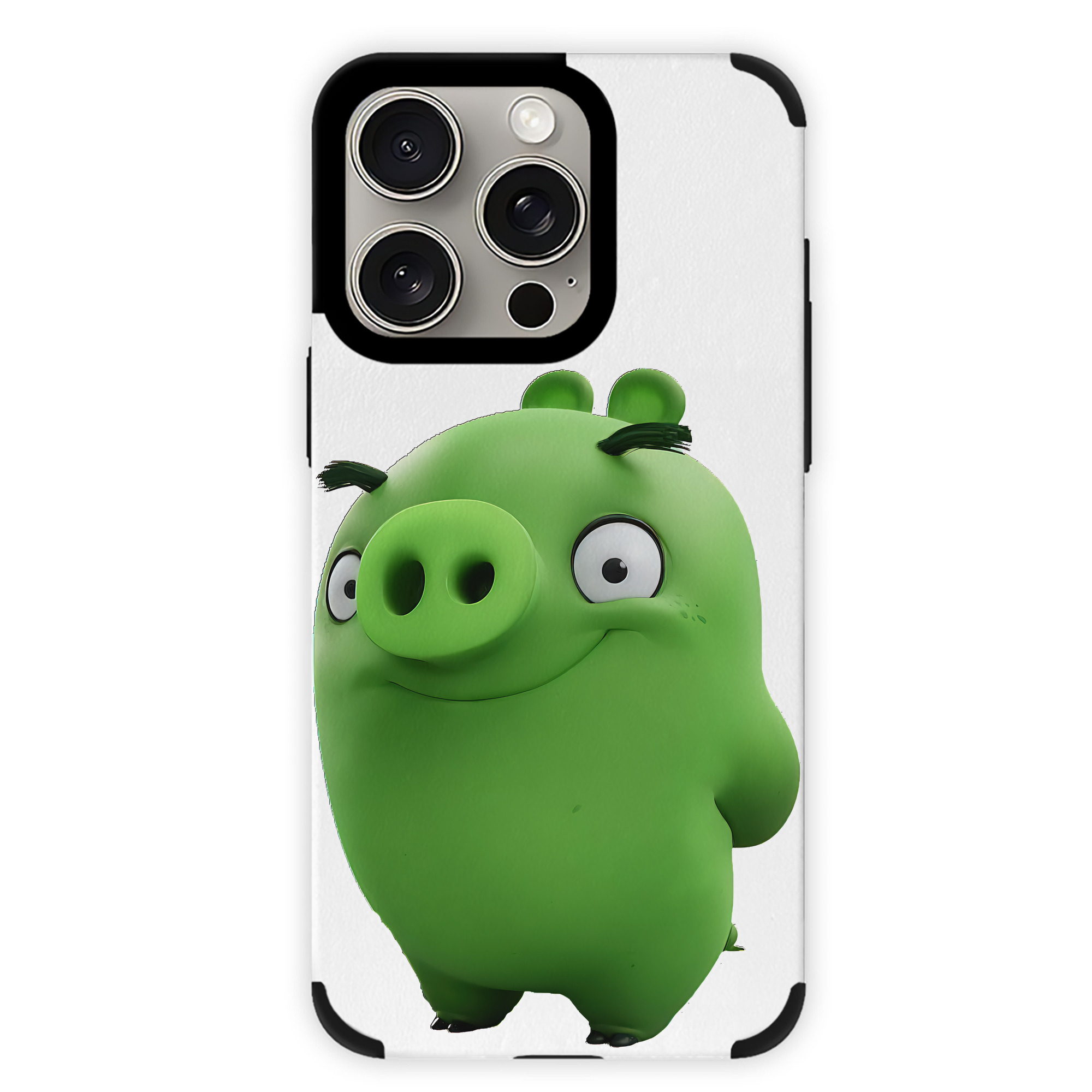 （画像用） Angry Birds アングリーバード 【iPhone15ProMax対応】 PUレザー スマホケース 耐衝撃＆黄変防止