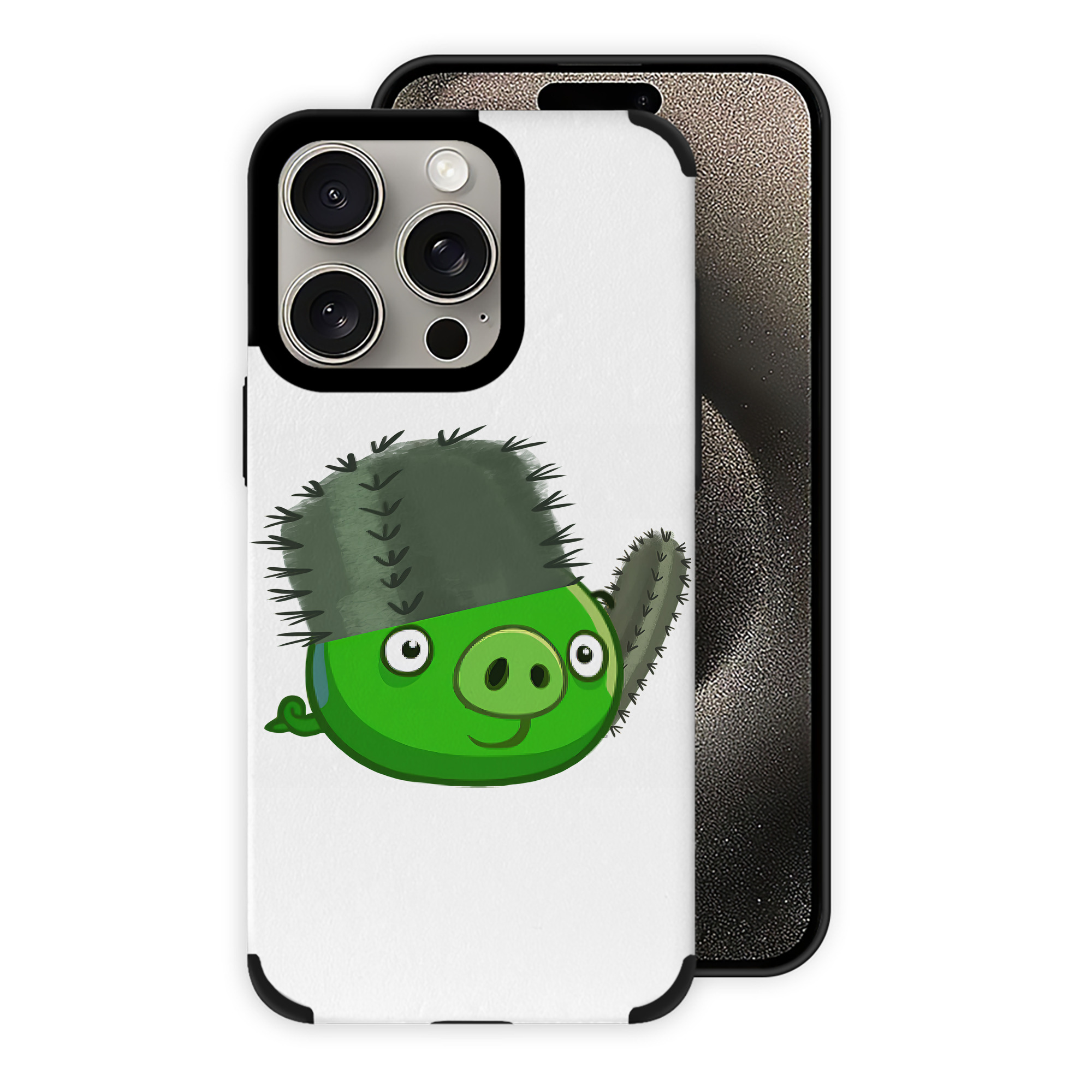 （画像用） Angry Birds アングリーバード 【iPhone15ProMax対応】 PUレザー スマホケース 耐衝撃＆黄変防止