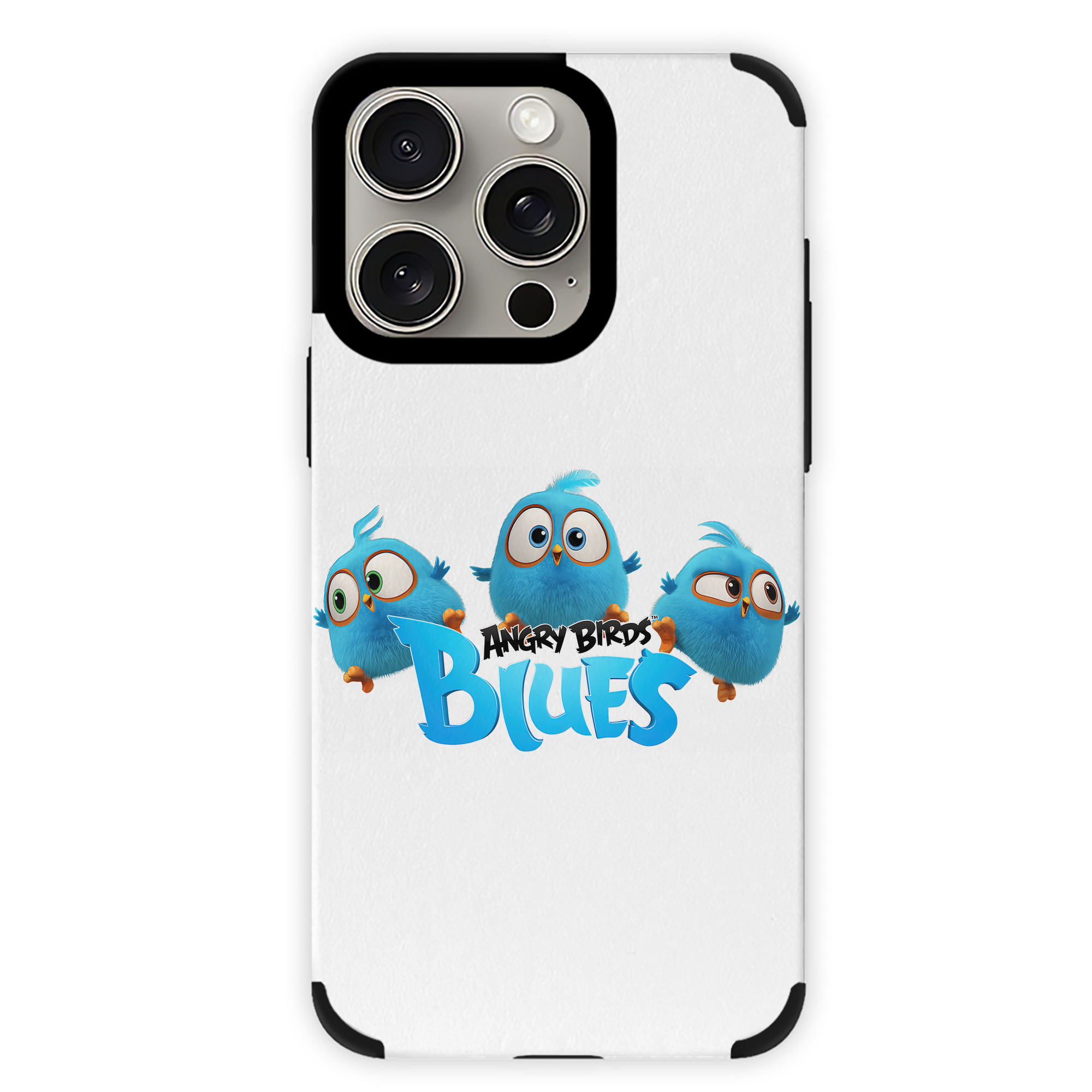 （画像用） Angry Birds アングリーバード 【iPhone15ProMax対応】 PUレザー スマホケース 耐衝撃＆黄変防止