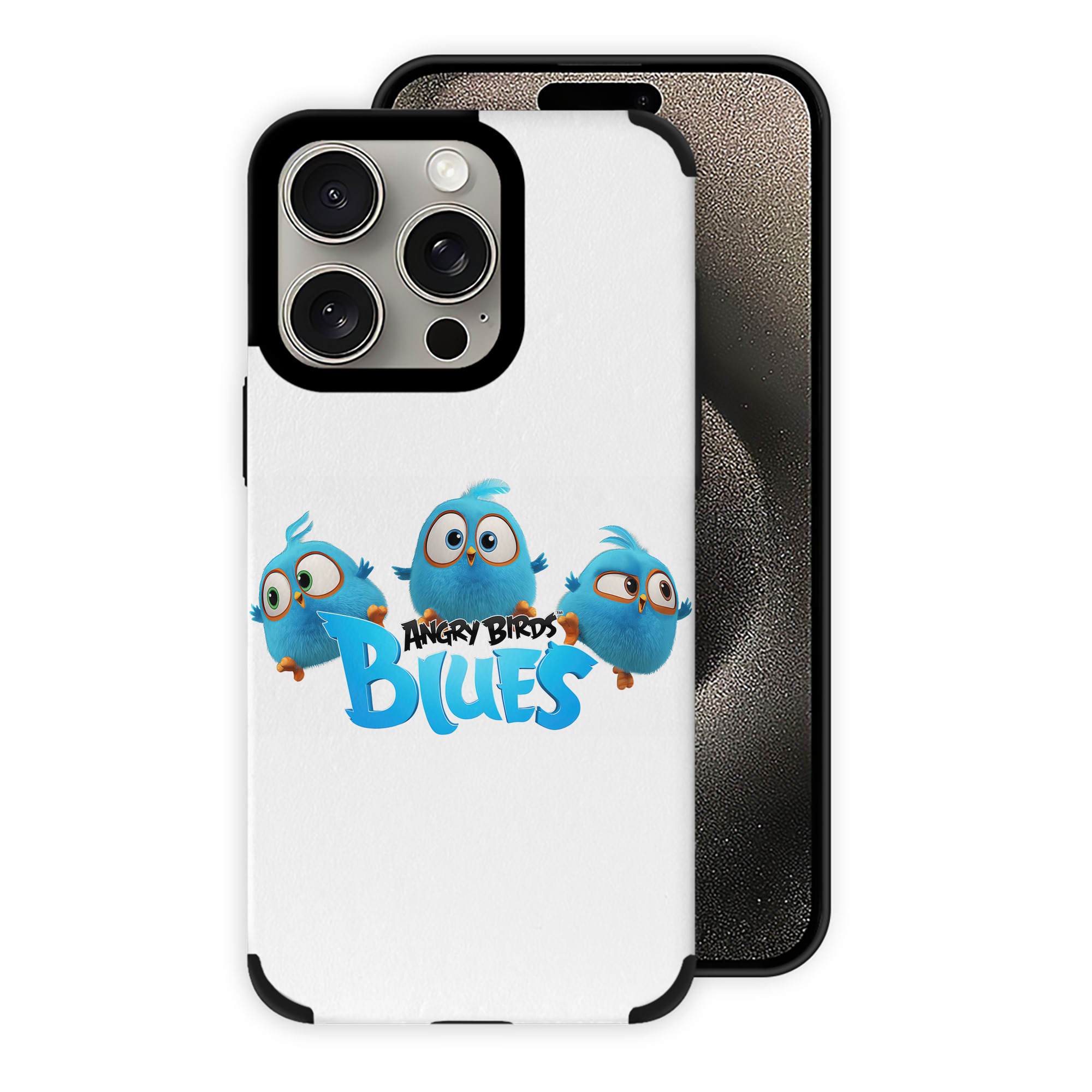 （画像用） Angry Birds アングリーバード 【iPhone15ProMax対応】 PUレザー スマホケース 耐衝撃＆黄変防止