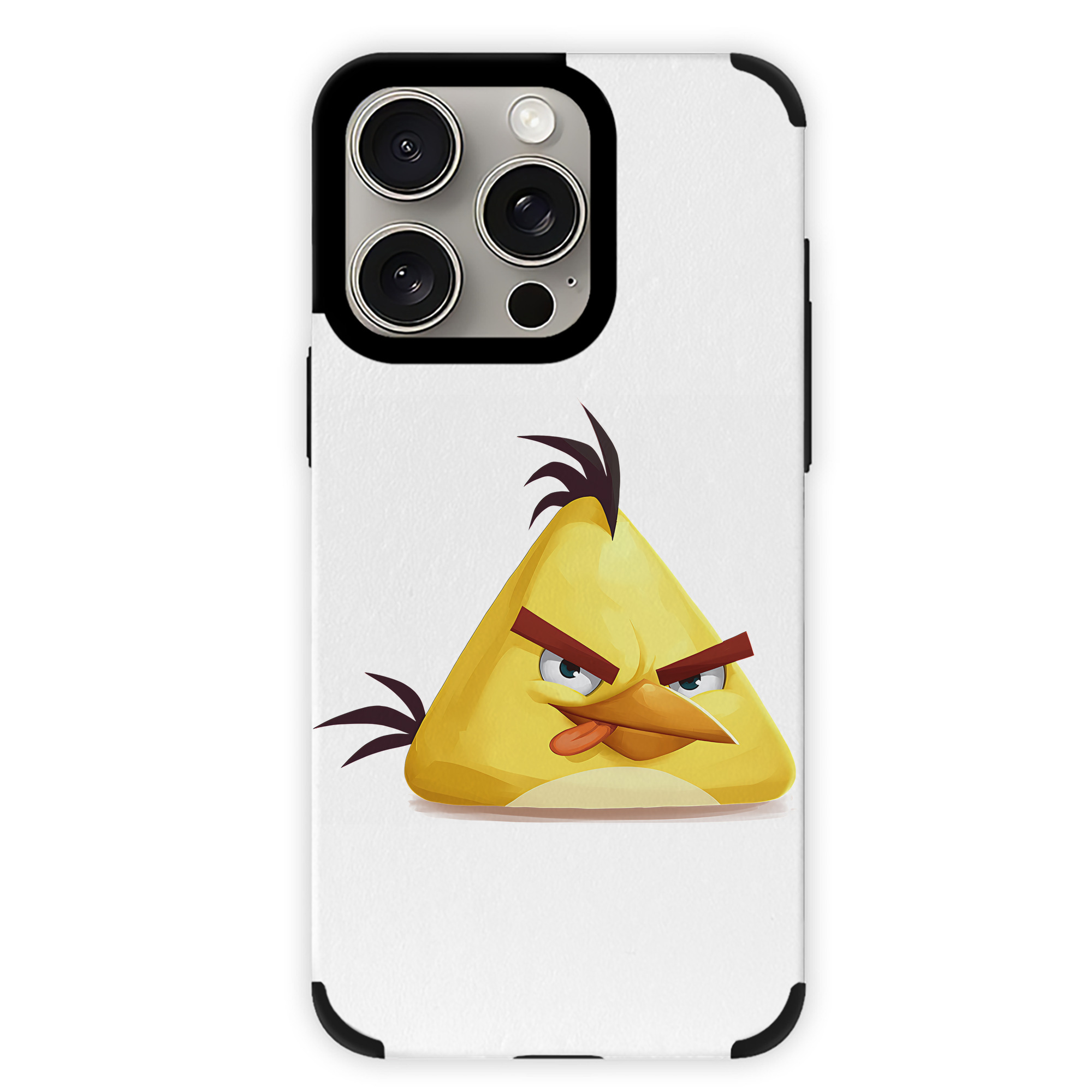（画像用） Angry Birds アングリーバード 【iPhone15ProMax対応】 PUレザー スマホケース 耐衝撃＆黄変防止