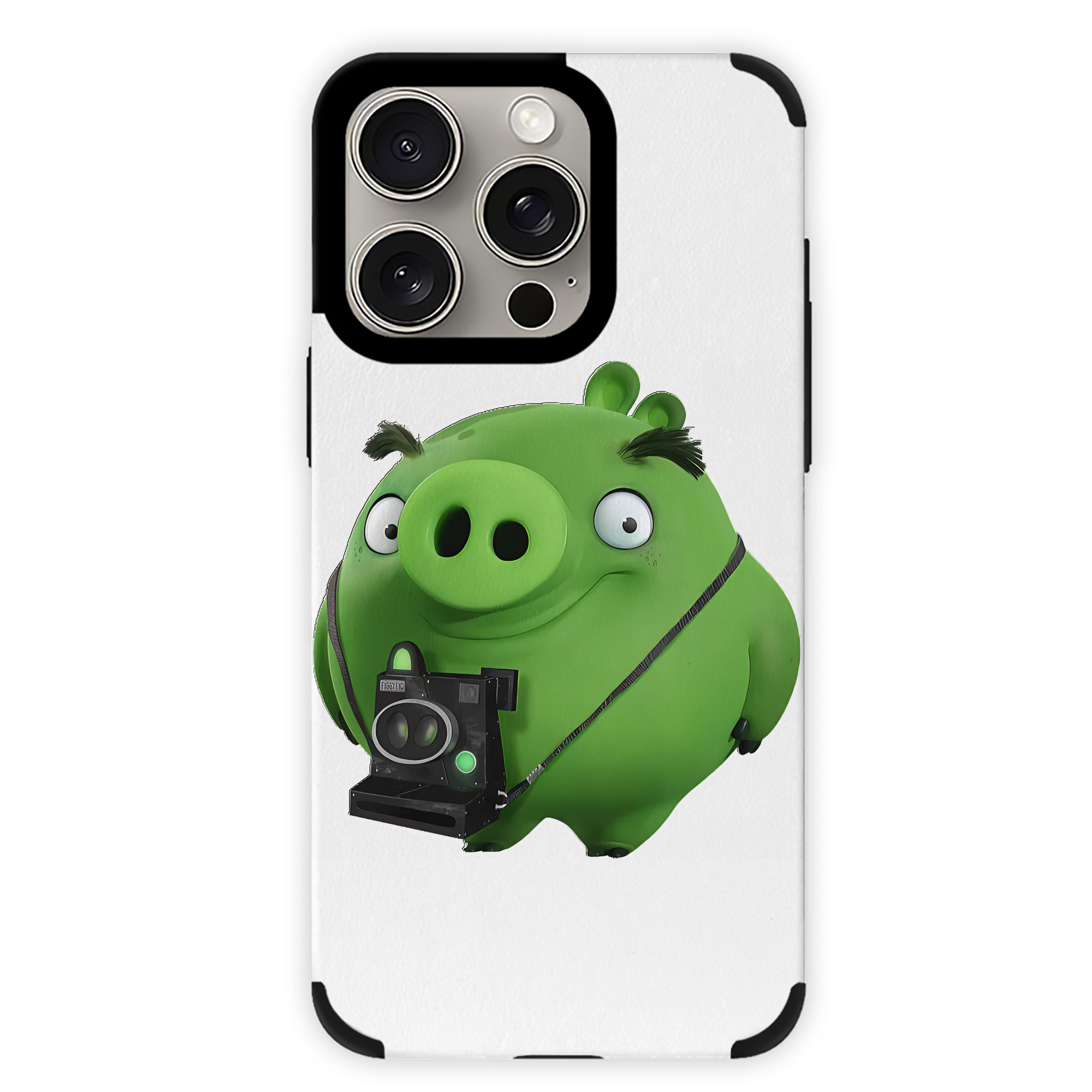 （画像用） Angry Birds アングリーバード 【iPhone15ProMax対応】 PUレザー スマホケース 耐衝撃＆黄変防止