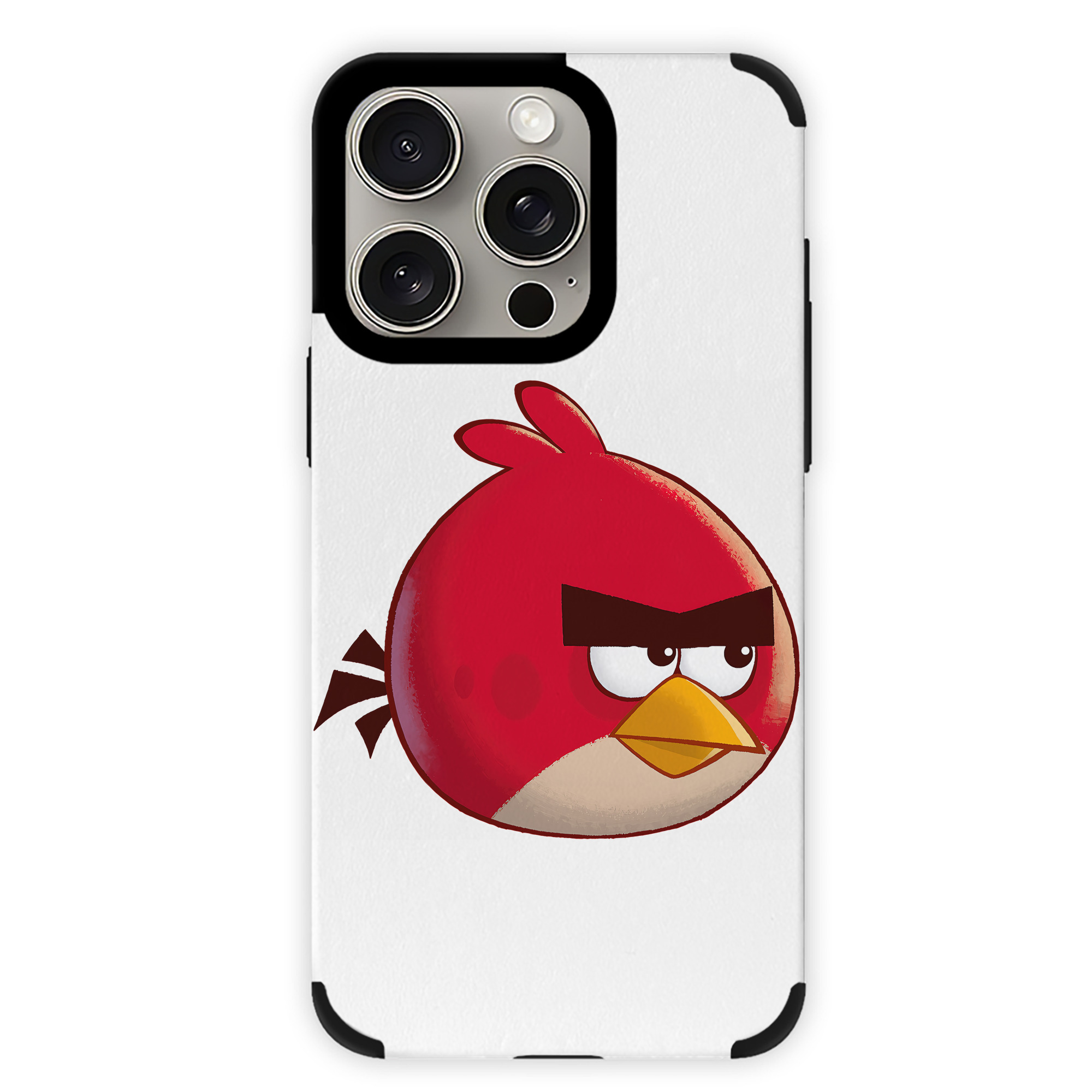 （画像用） Angry Birds アングリーバード 【iPhone15ProMax対応】 PUレザー スマホケース 耐衝撃＆黄変防止