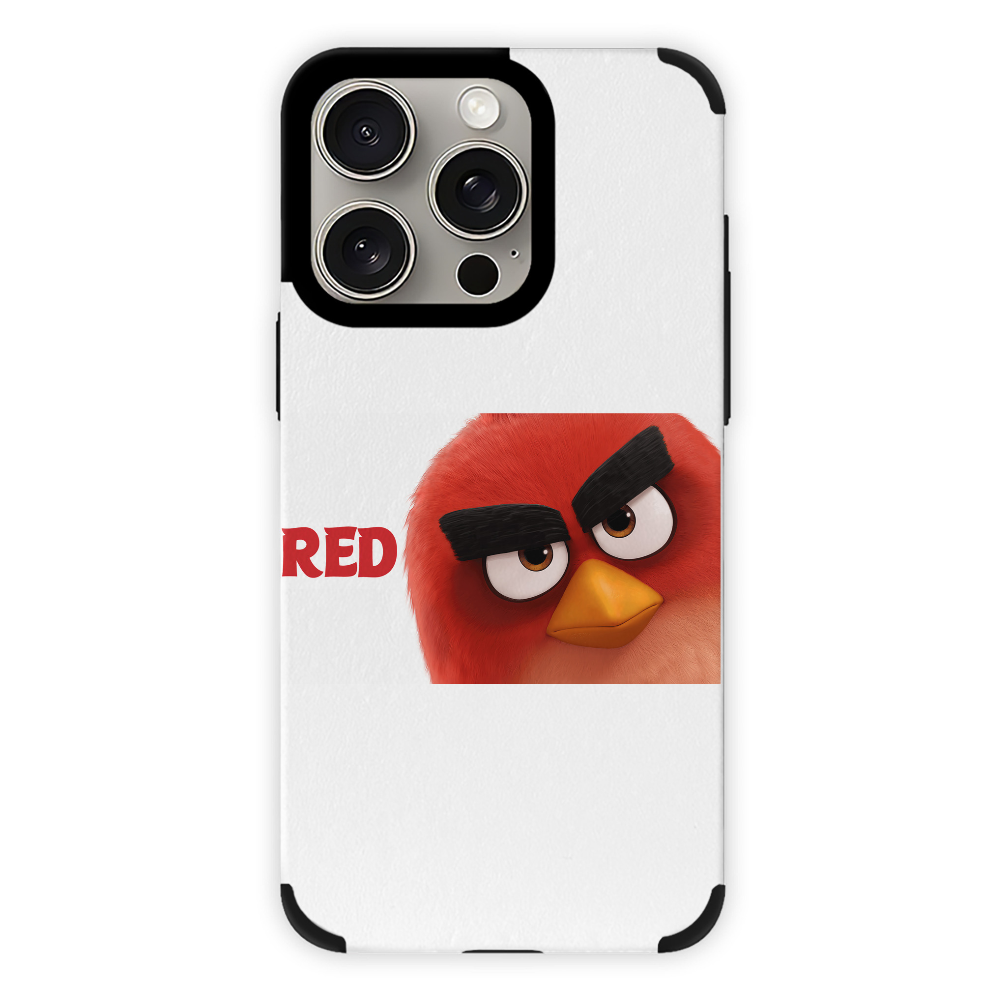 （画像用） Angry Birds アングリーバード 【iPhone15ProMax対応】 PUレザー スマホケース 耐衝撃＆黄変防止