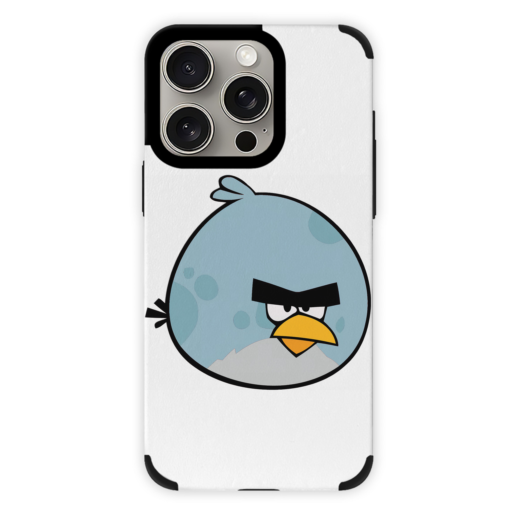 （画像用） Angry Birds アングリーバード 【iPhone15ProMax対応】 PUレザー スマホケース 耐衝撃＆黄変防止