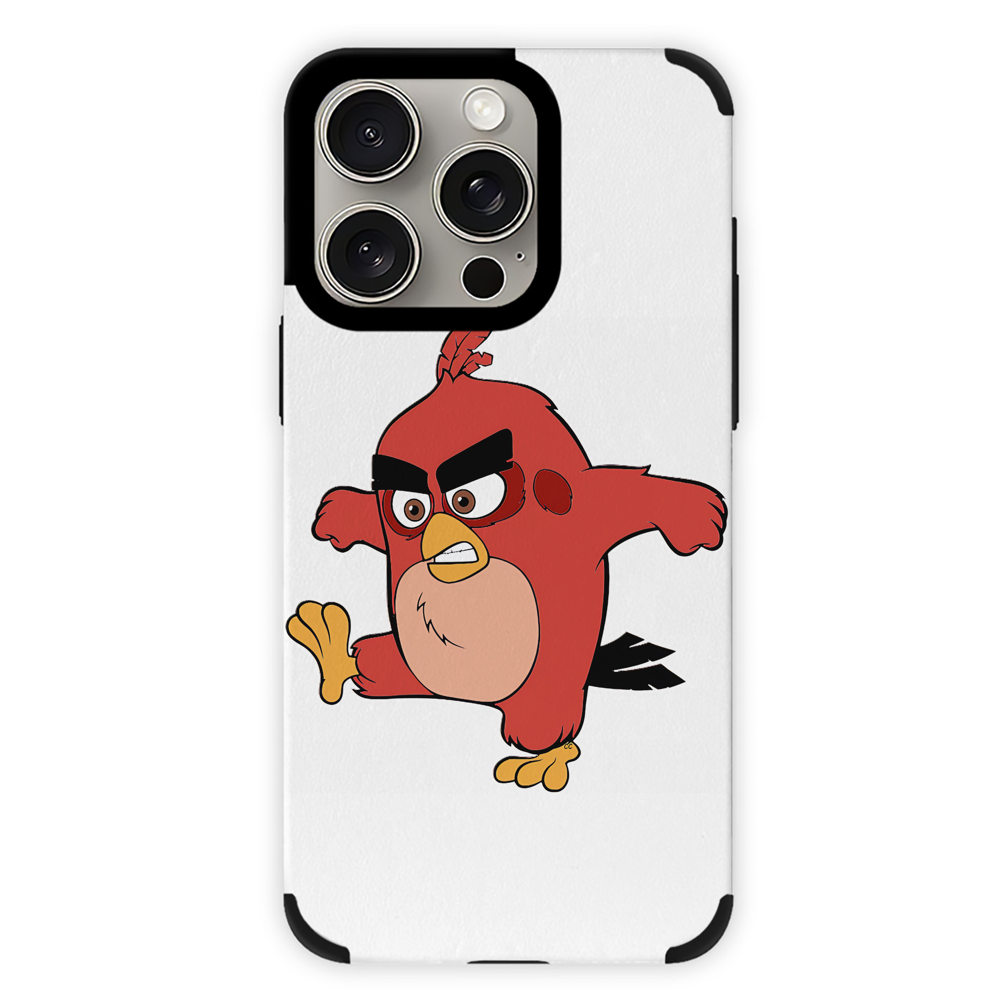 （画像用） Angry Birds アングリーバード 【iPhone15ProMax対応】 PUレザー スマホケース 耐衝撃＆黄変防止
