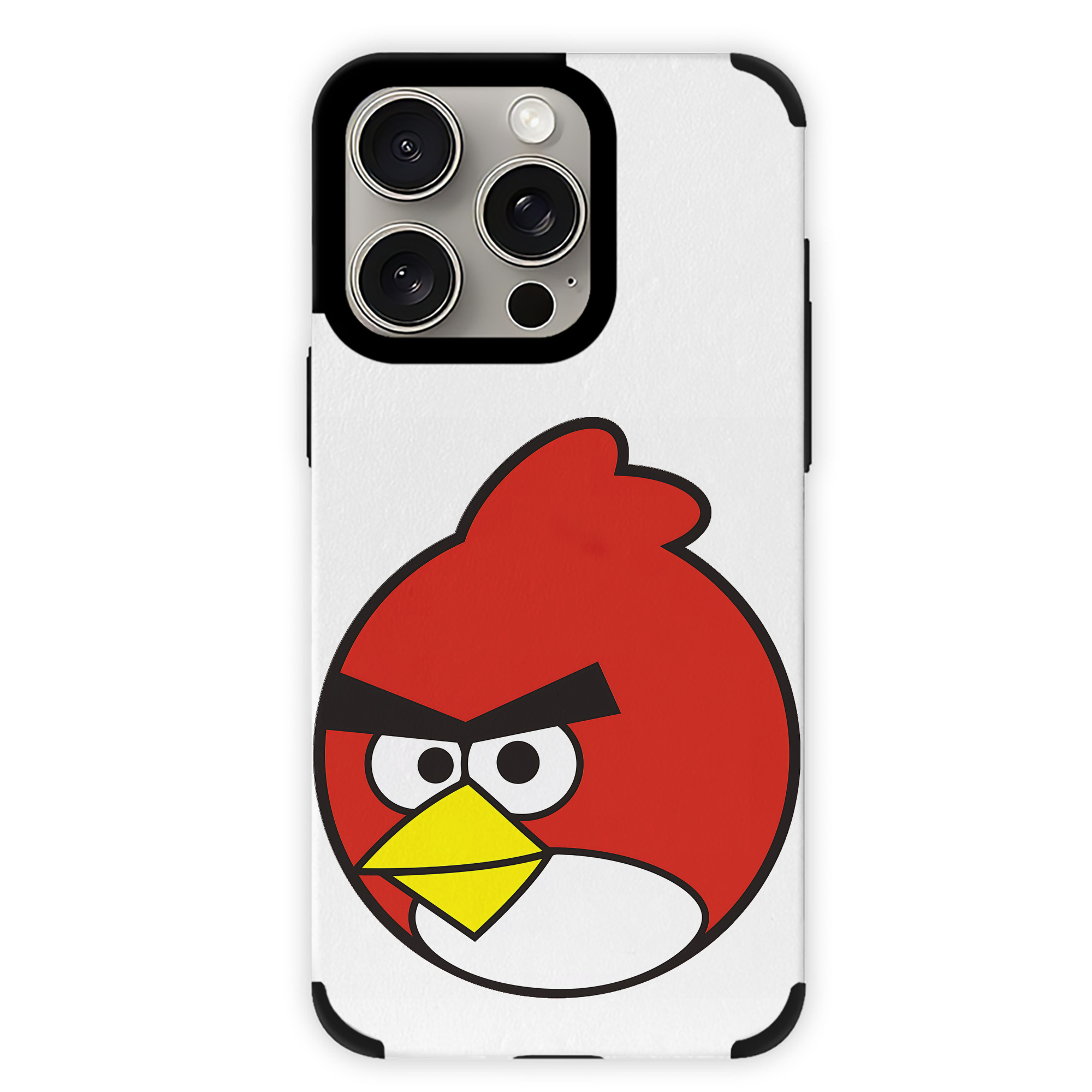 （画像用） Angry Birds アングリーバード 【iPhone15ProMax対応】 PUレザー スマホケース 耐衝撃＆黄変防止