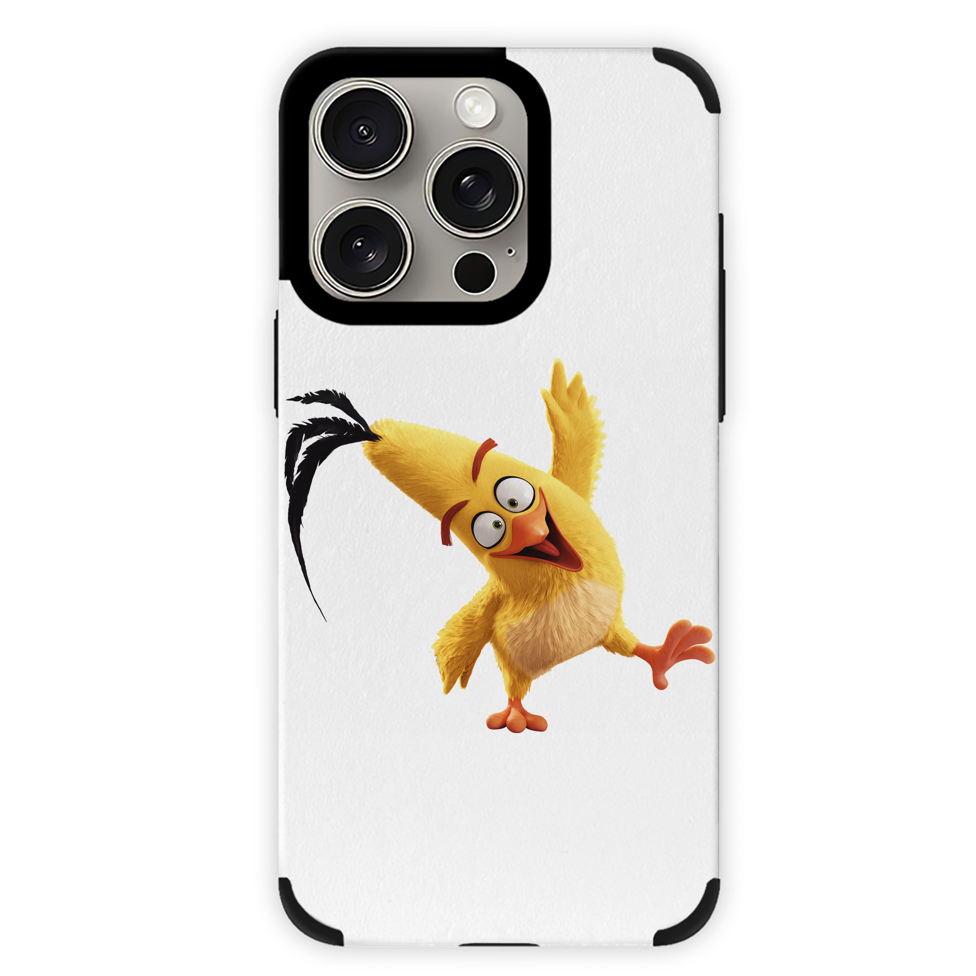 （画像用） Angry Birds アングリーバード 【iPhone15ProMax対応】 PUレザー スマホケース 耐衝撃＆黄変防止