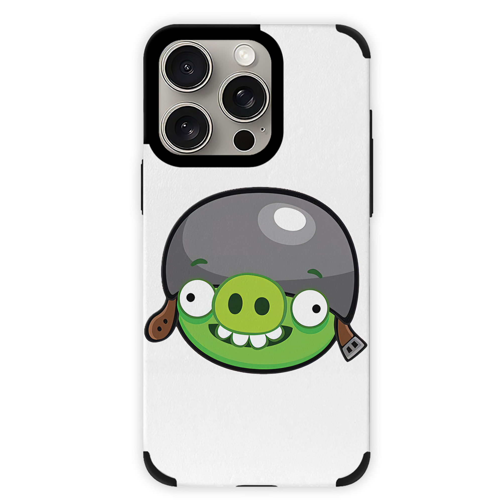 （画像用） Angry Birds アングリーバード 【iPhone15ProMax対応】 PUレザー スマホケース 耐衝撃＆黄変防止