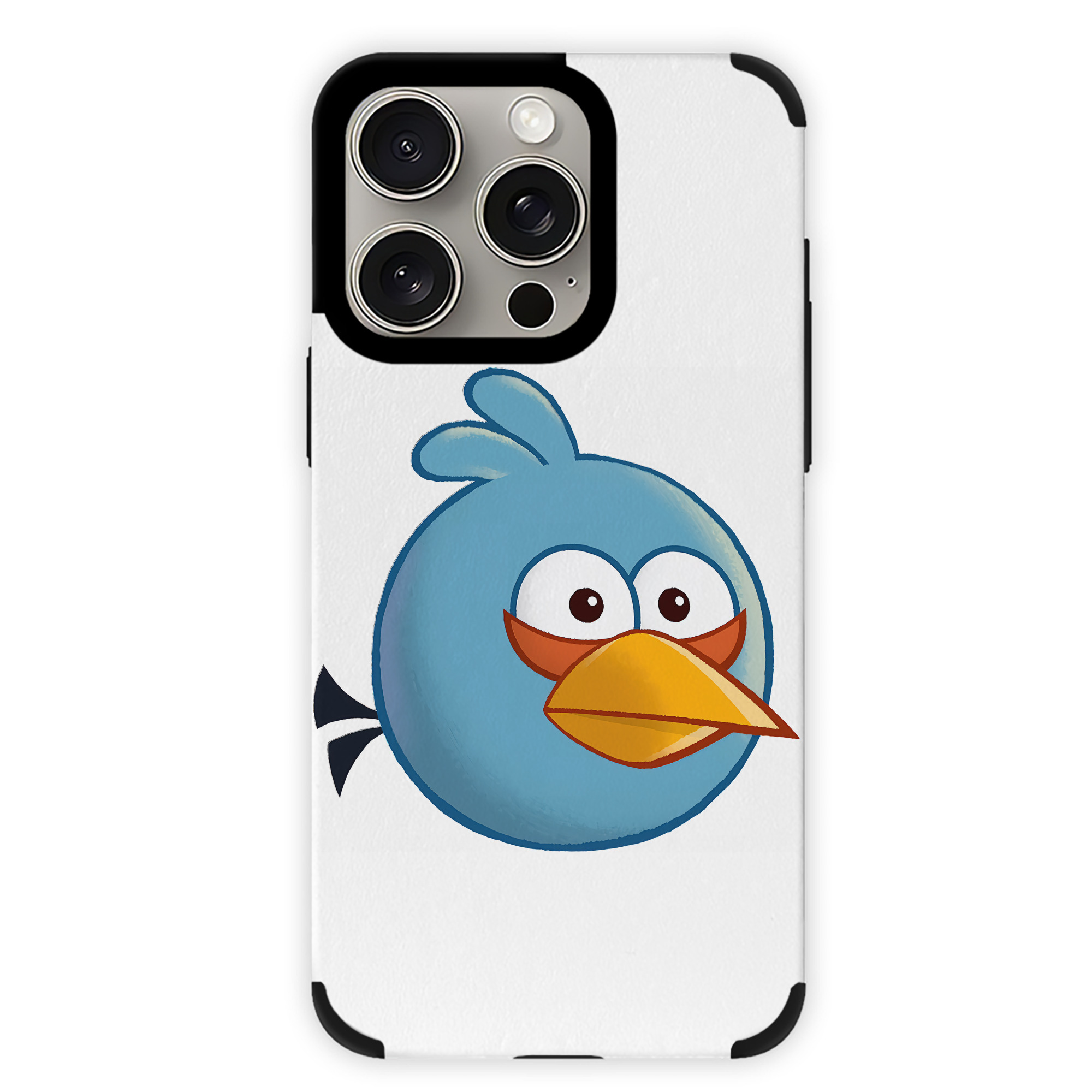 （画像用） Angry Birds アングリーバード 【iPhone15ProMax対応】 PUレザー スマホケース 耐衝撃＆黄変防止