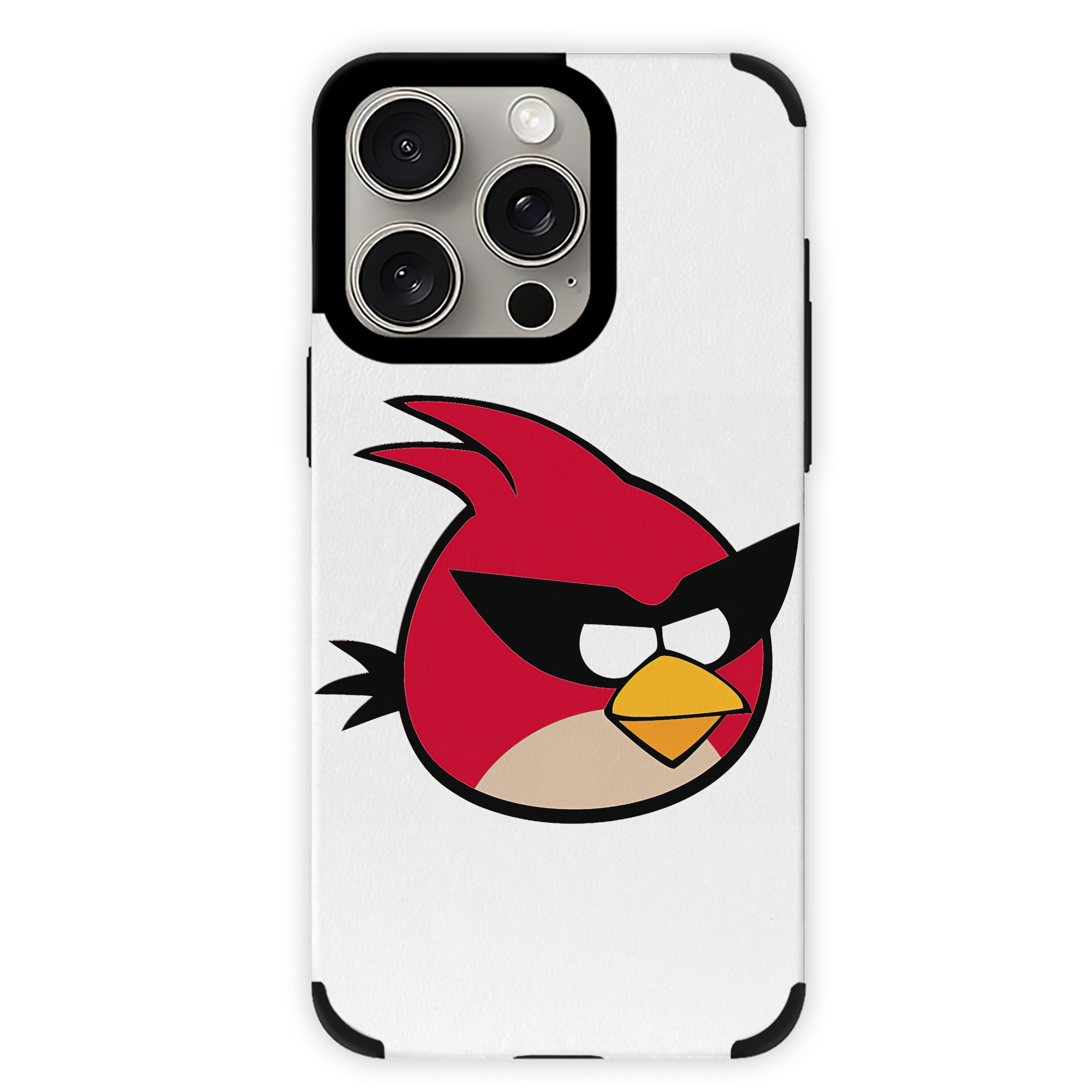 （画像用） Angry Birds アングリーバード 【iPhone15ProMax対応】 PUレザー スマホケース 耐衝撃＆黄変防止