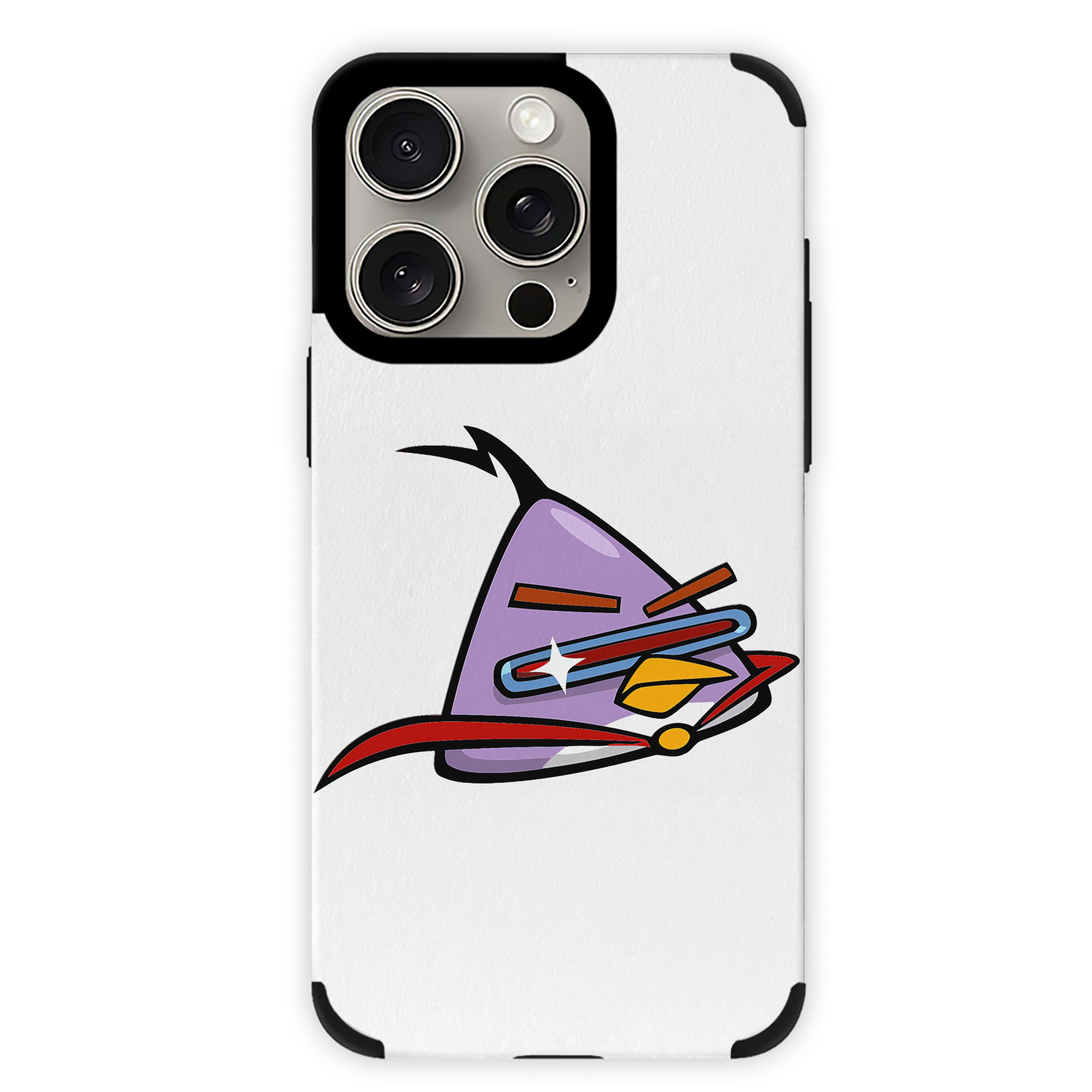（画像用） Angry Birds アングリーバード 【iPhone15ProMax対応】 PUレザー スマホケース 耐衝撃＆黄変防止