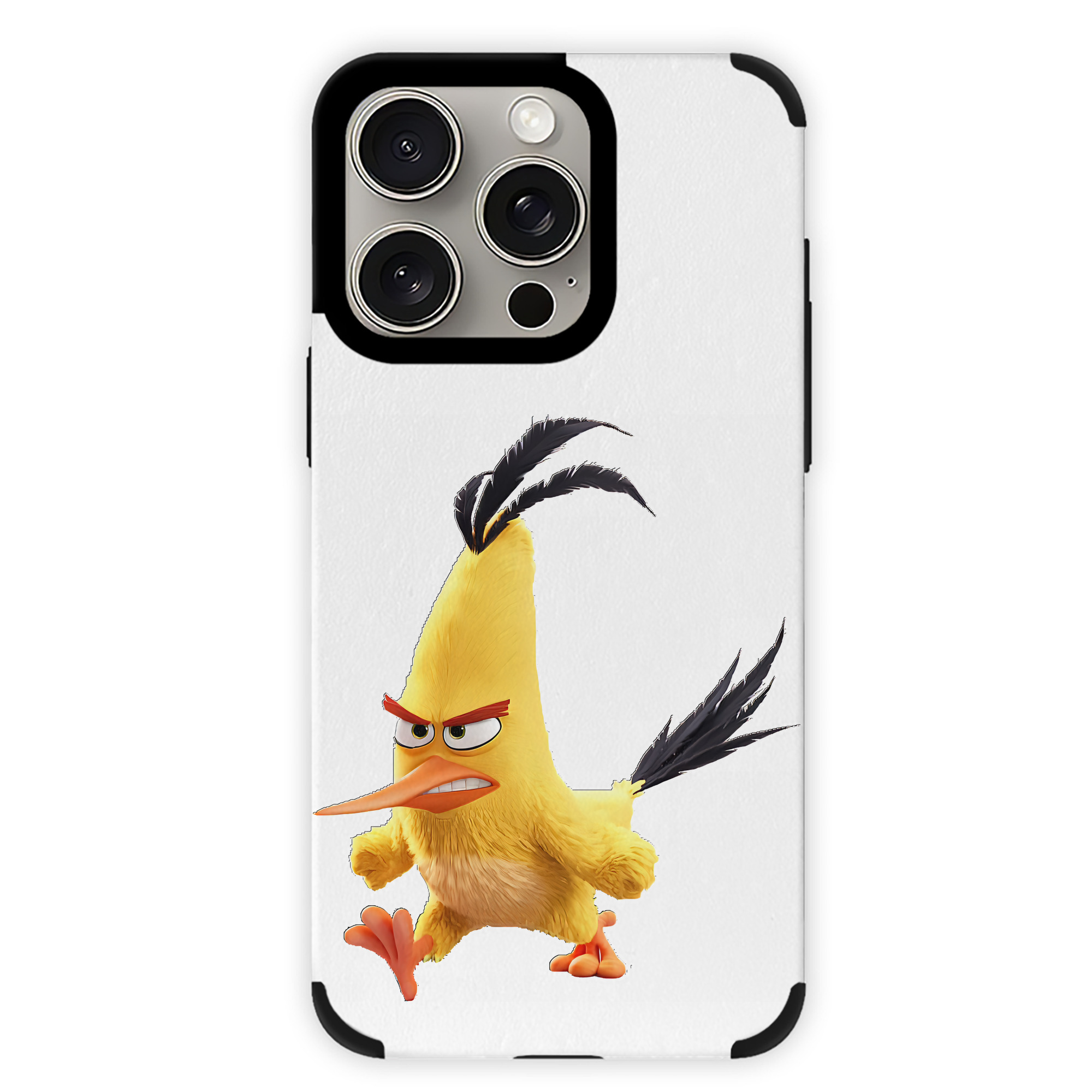 （画像用） Angry Birds アングリーバード 【iPhone15ProMax対応】 PUレザー スマホケース 耐衝撃＆黄変防止