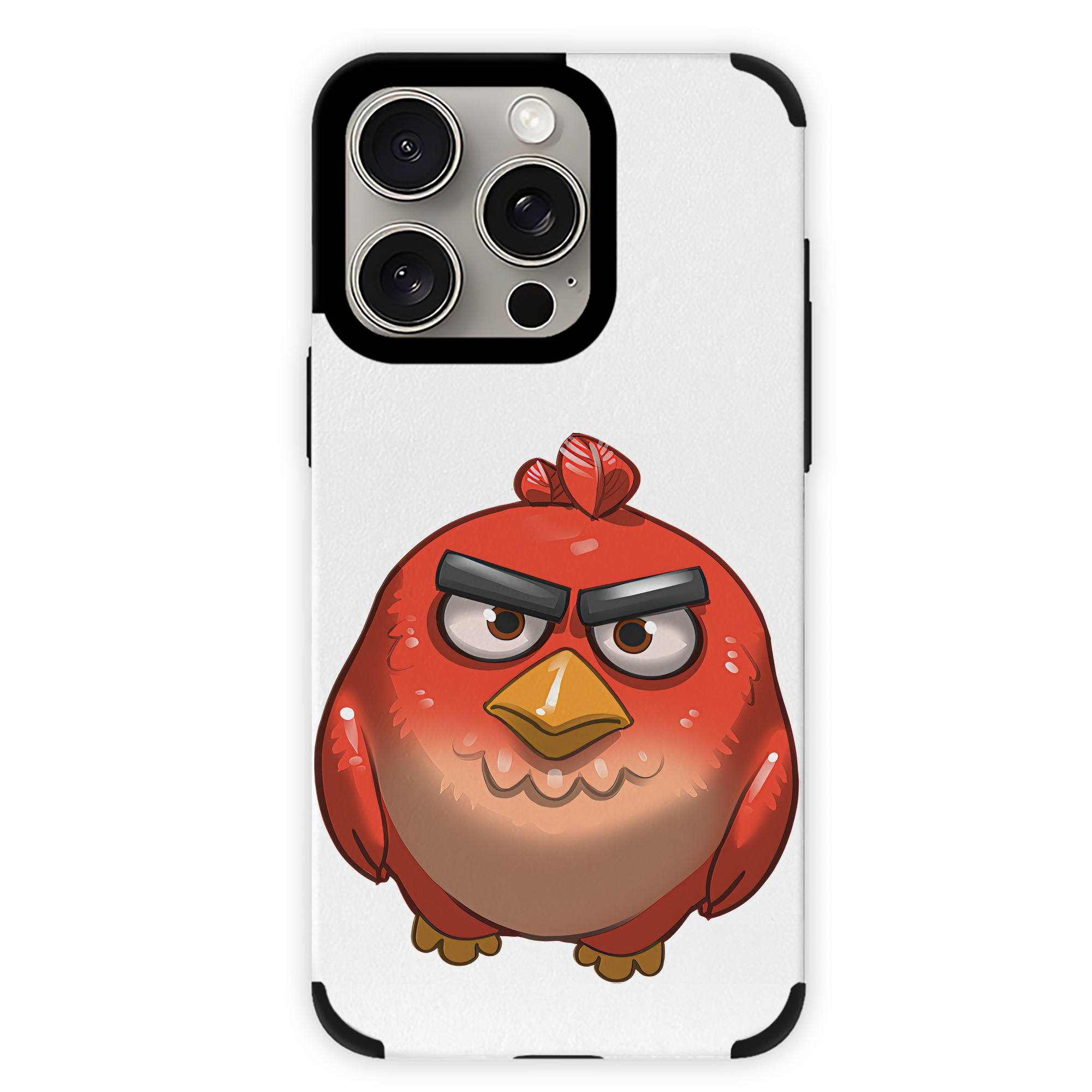 （画像用） Angry Birds アングリーバード 【iPhone15ProMax対応】 PUレザー スマホケース 耐衝撃＆黄変防止