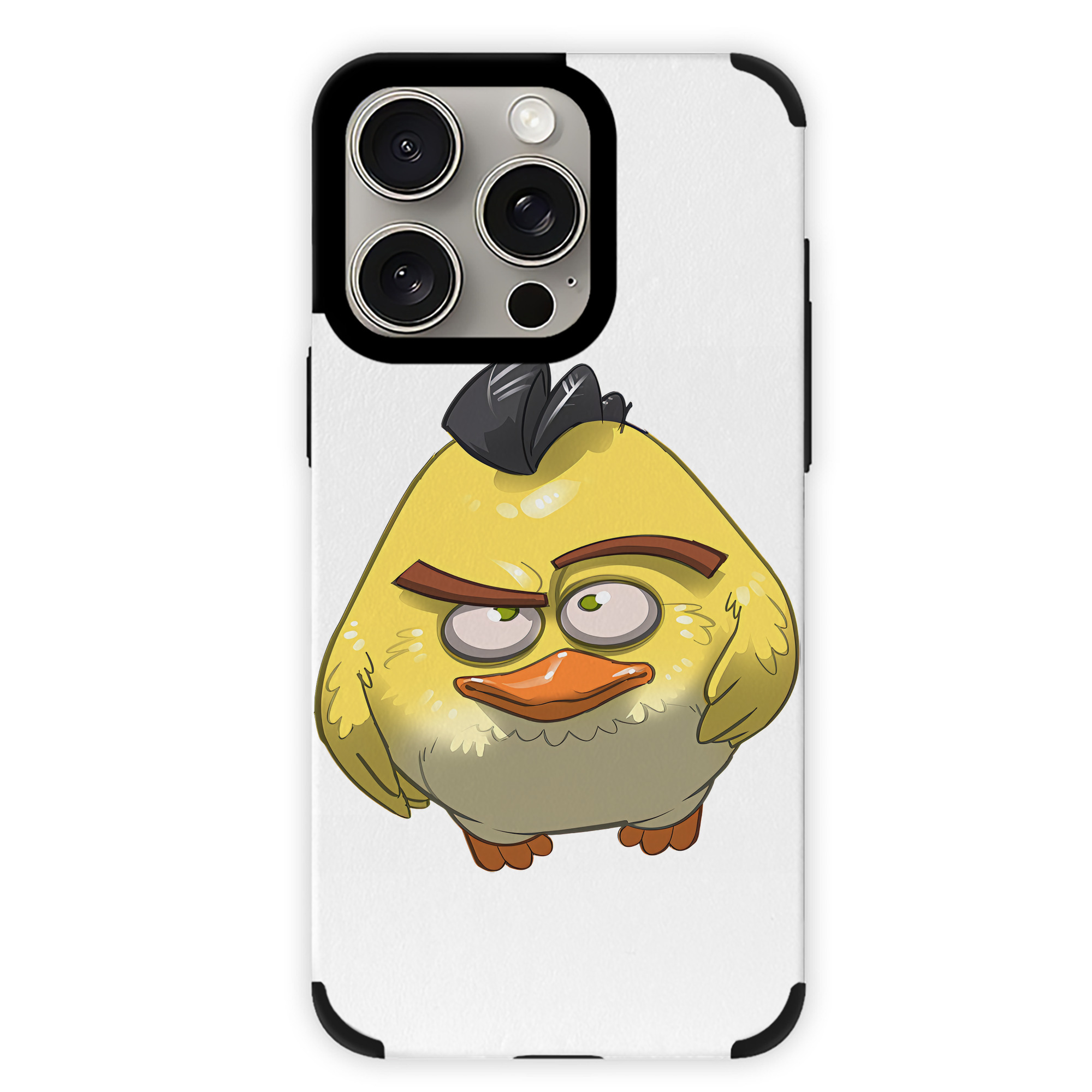（画像用） Angry Birds アングリーバード 【iPhone15ProMax対応】 PUレザー スマホケース 耐衝撃＆黄変防止
