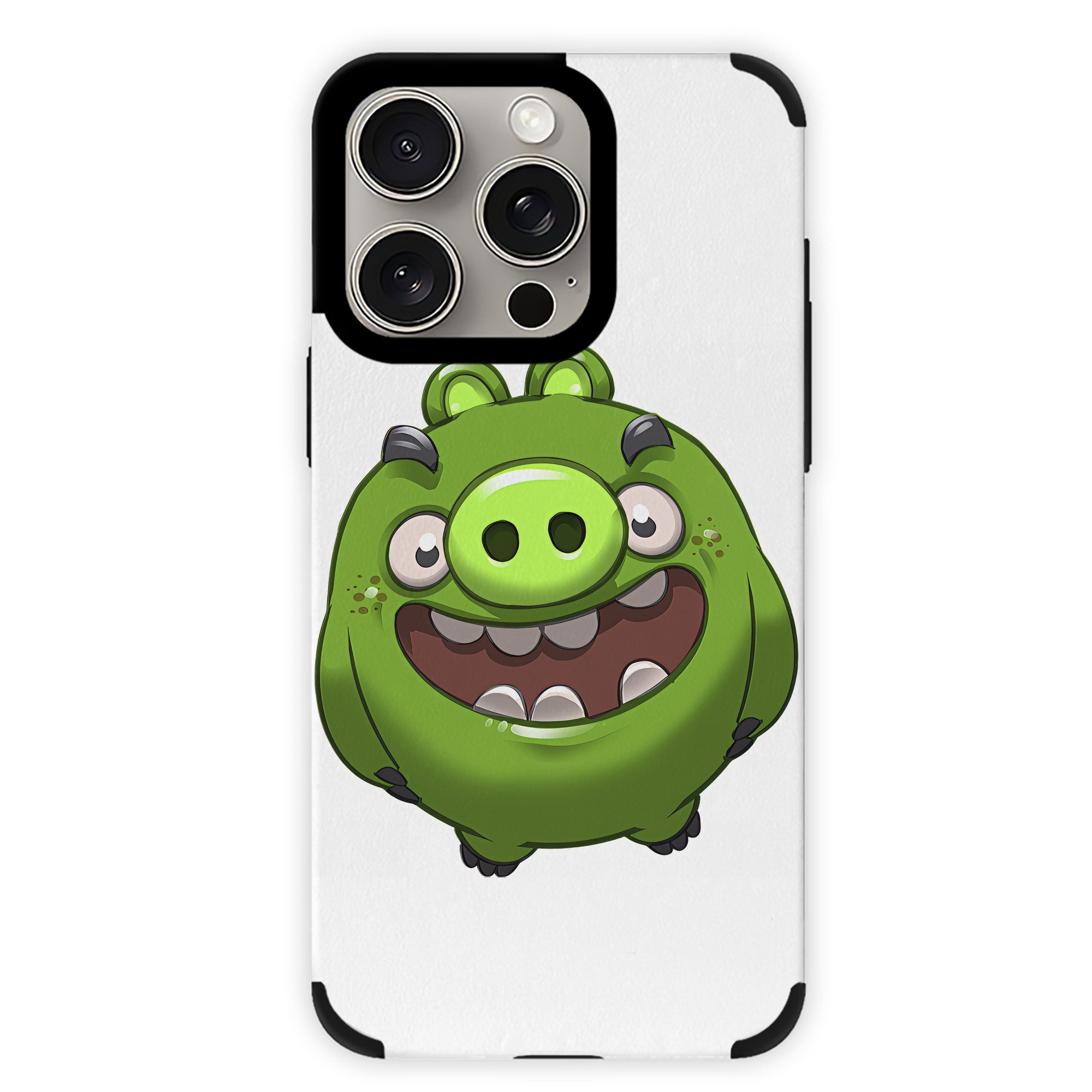 （画像用） Angry Birds アングリーバード 【iPhone15ProMax対応】 PUレザー スマホケース 耐衝撃＆黄変防止