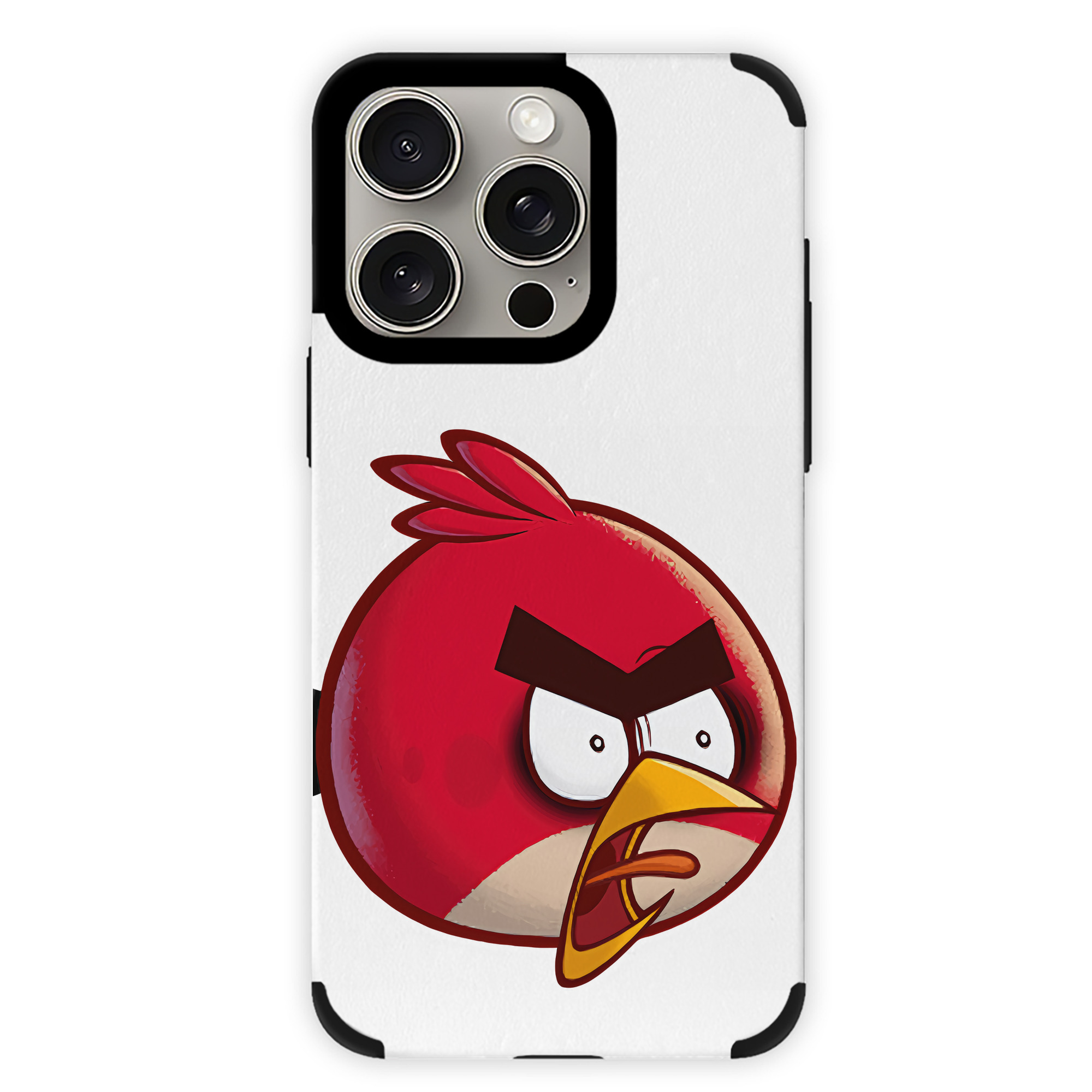 （画像用） Angry Birds アングリーバード 【iPhone15ProMax対応】 PUレザー スマホケース 耐衝撃＆黄変防止