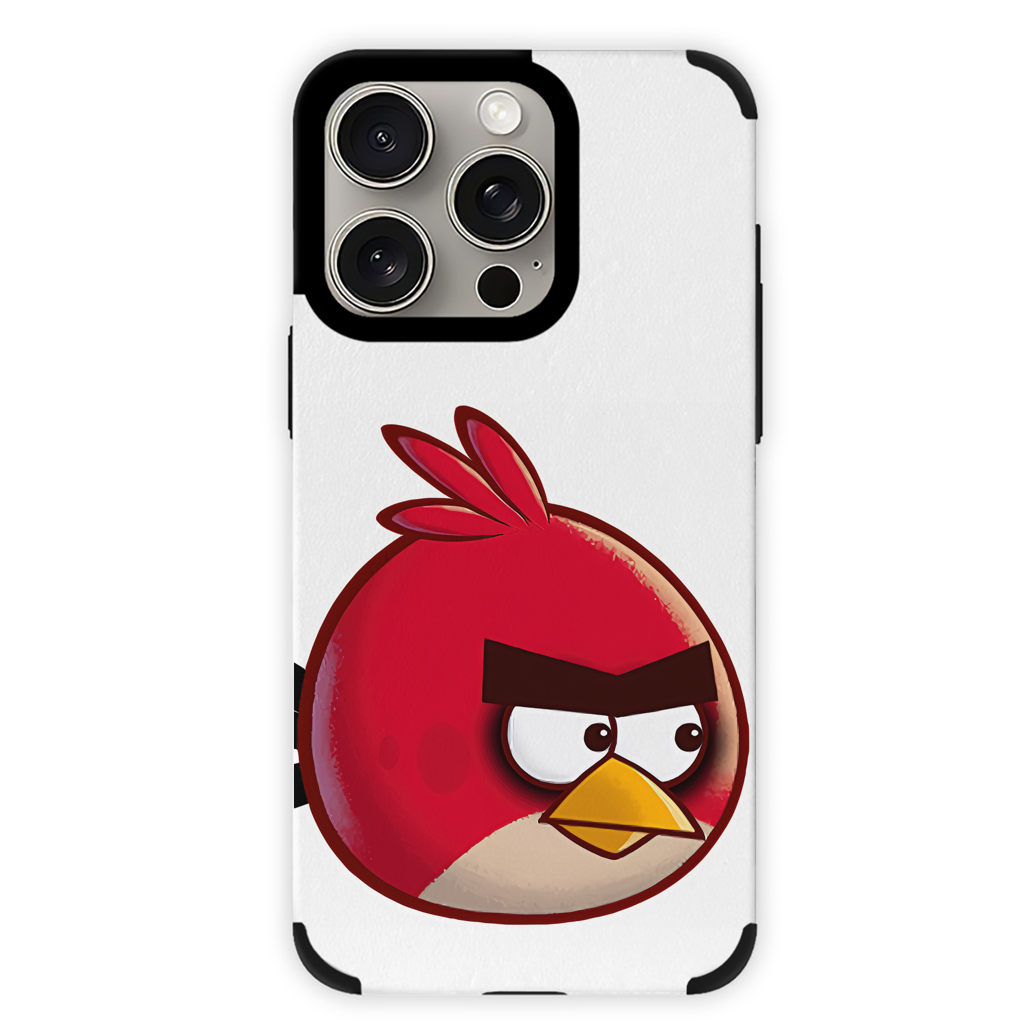 （画像用） Angry Birds アングリーバード 【iPhone15ProMax対応】 PUレザー スマホケース 耐衝撃＆黄変防止