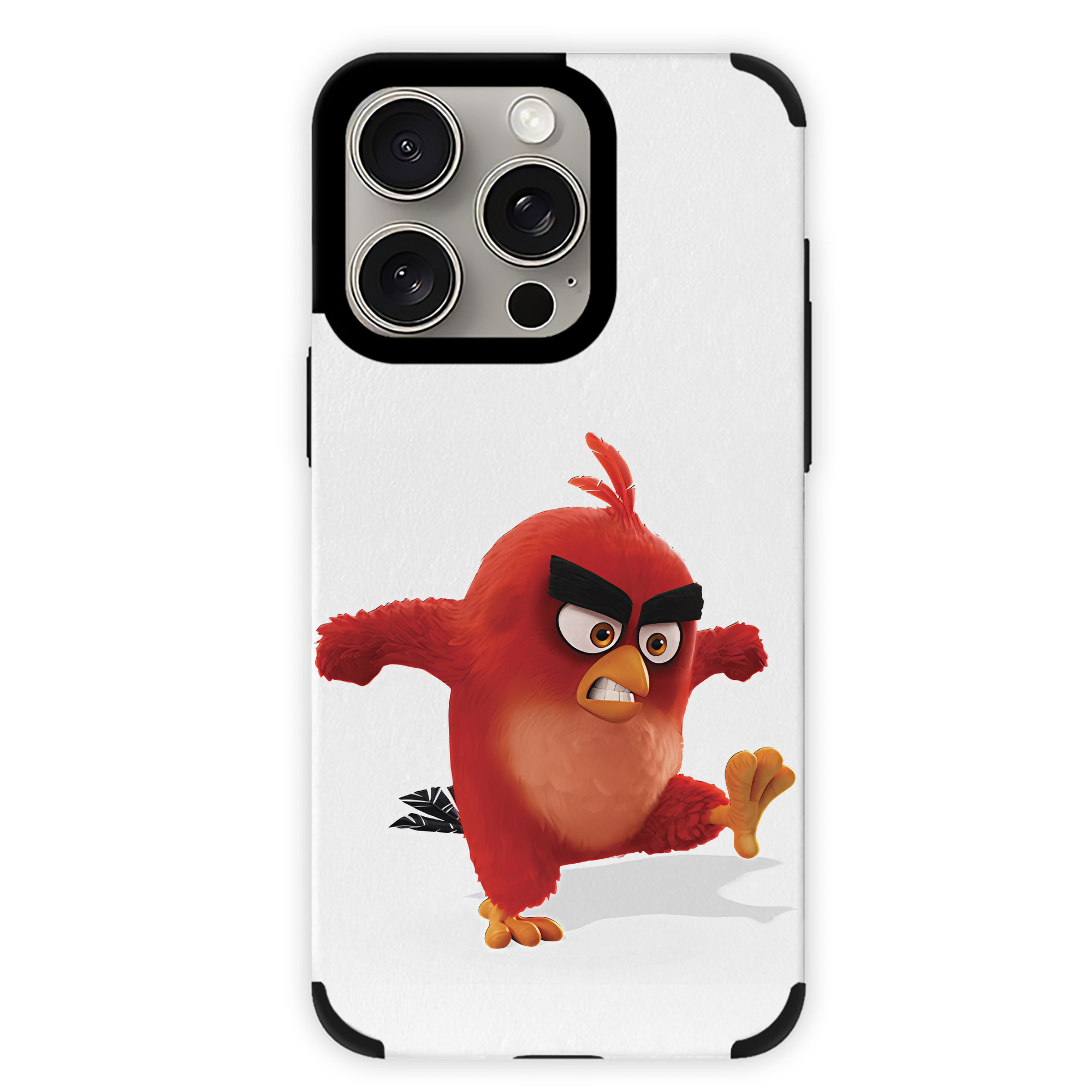 （画像用） Angry Birds アングリーバード 【iPhone15ProMax対応】 PUレザー スマホケース 耐衝撃＆黄変防止