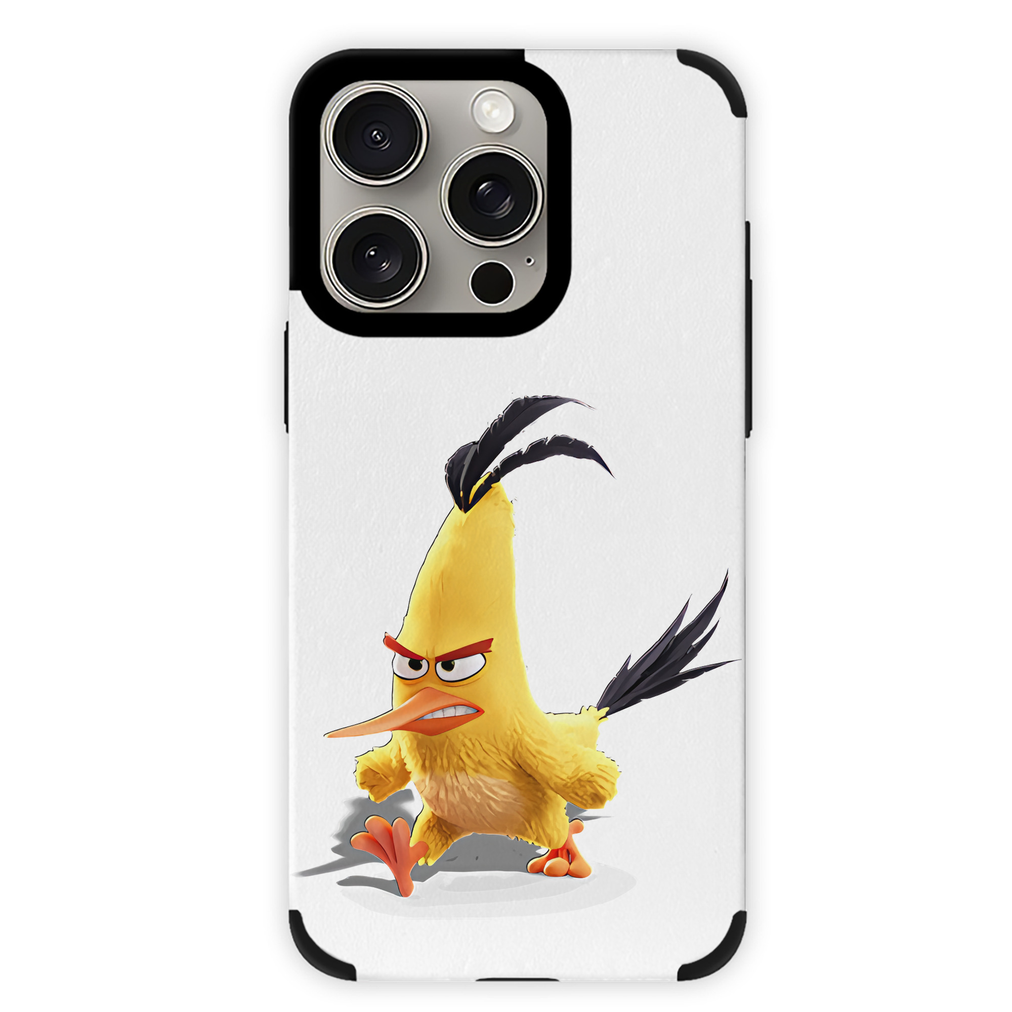（画像用） Angry Birds アングリーバード 【iPhone15ProMax対応】 PUレザー スマホケース 耐衝撃＆黄変防止