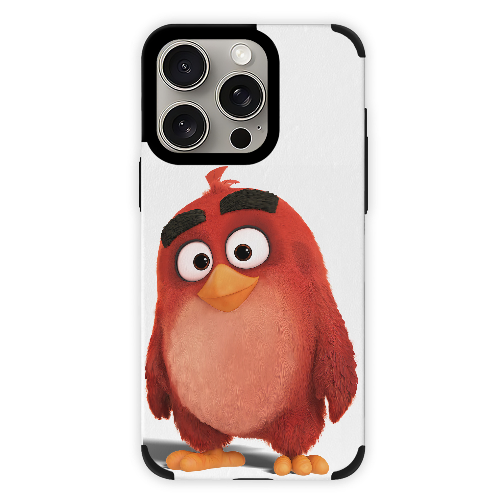 （画像用） Angry Birds アングリーバード 【iPhone15ProMax対応】 PUレザー スマホケース 耐衝撃＆黄変防止