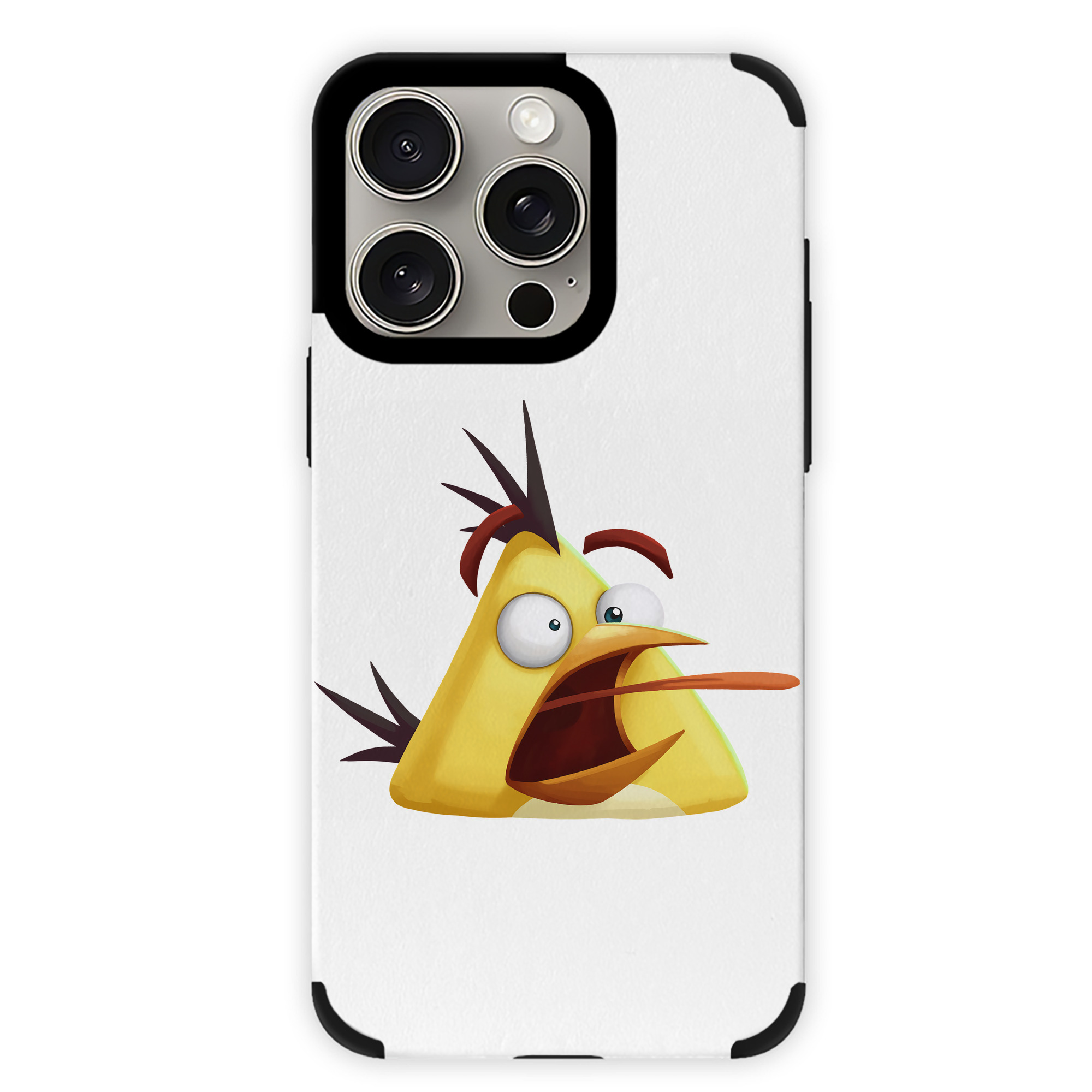 （画像用） Angry Birds アングリーバード 【iPhone15ProMax対応】 PUレザー スマホケース 耐衝撃＆黄変防止