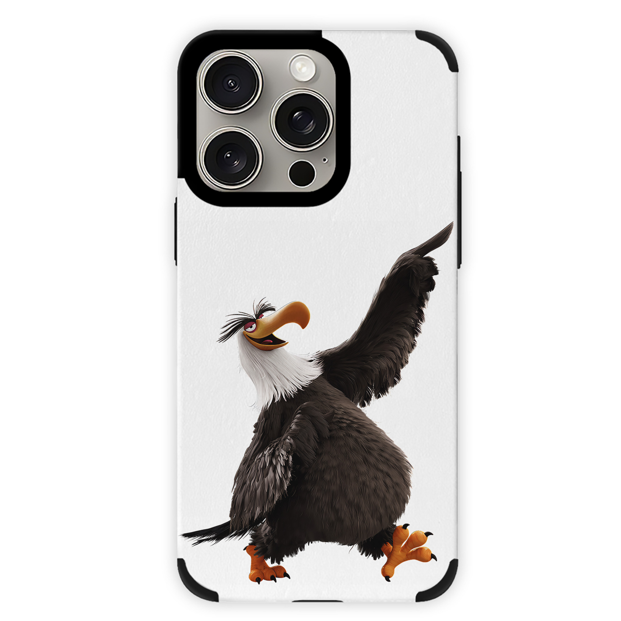 （画像用） Angry Birds アングリーバード 【iPhone15ProMax対応】 PUレザー スマホケース 耐衝撃＆黄変防止