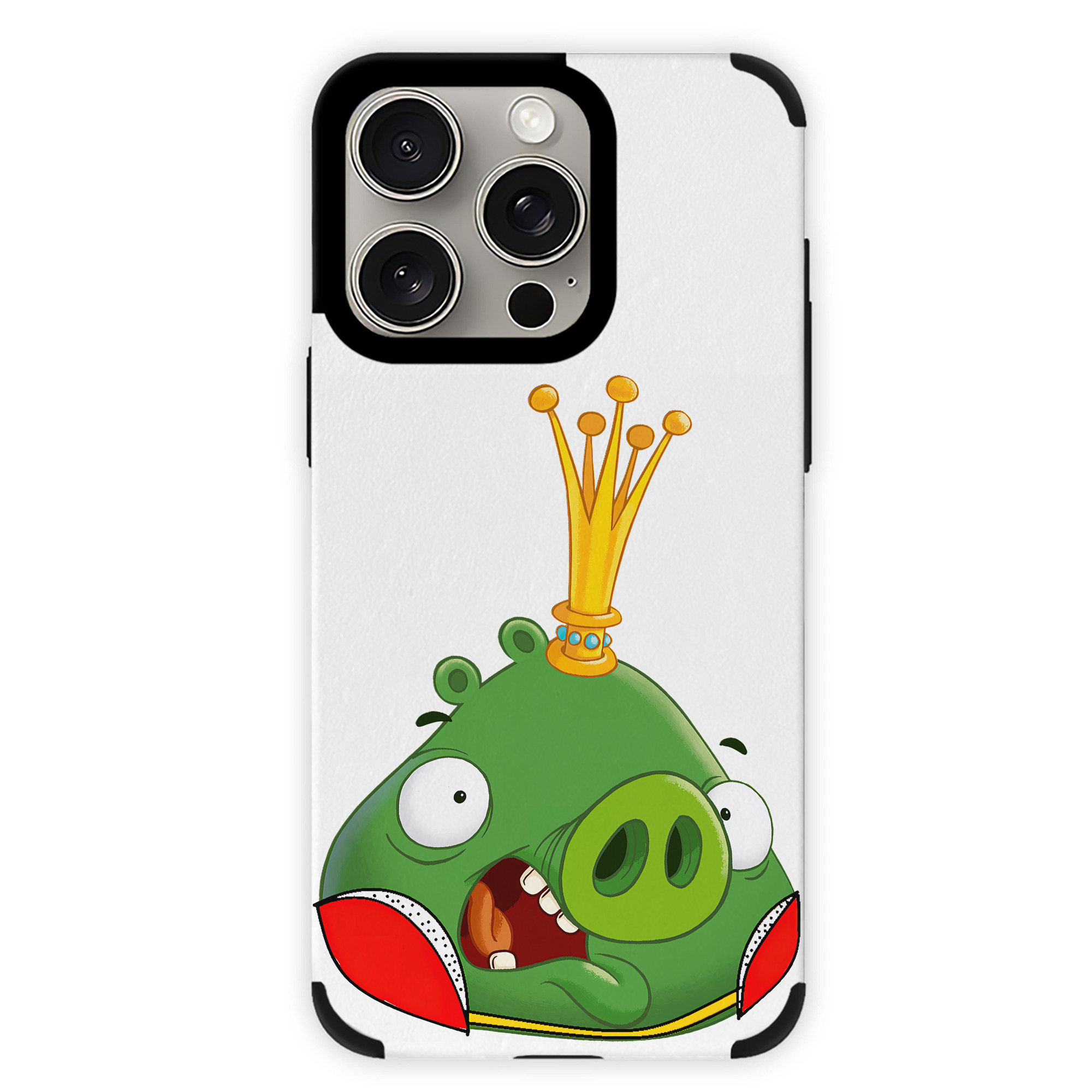 （画像用） Angry Birds アングリーバード 【iPhone15ProMax対応】 PUレザー スマホケース 耐衝撃＆黄変防止