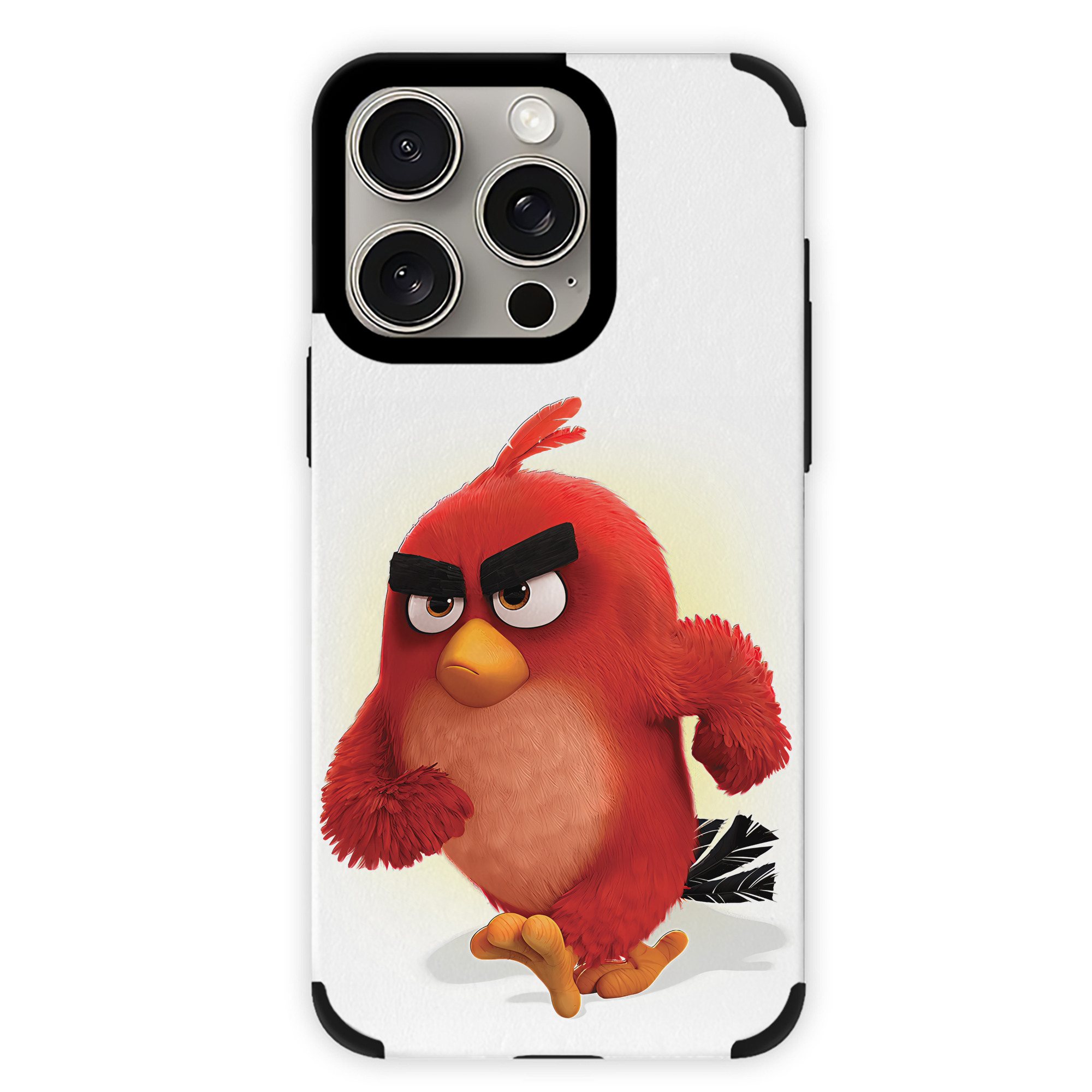 （画像用） Angry Birds アングリーバード 【iPhone15ProMax対応】 PUレザー スマホケース 耐衝撃＆黄変防止