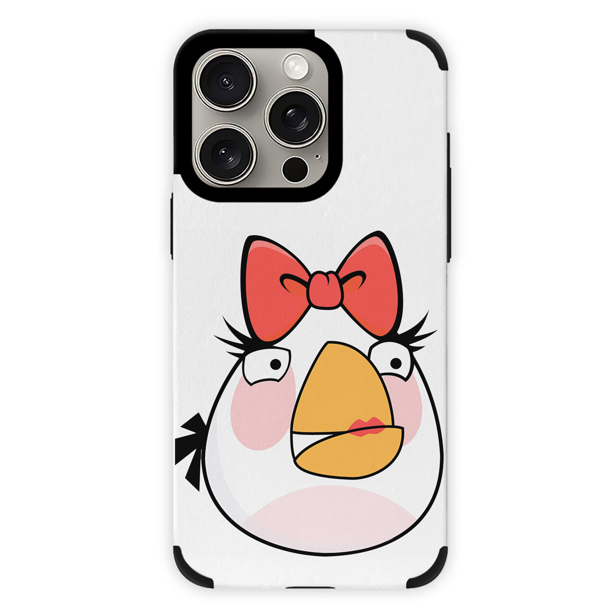 （画像用） Angry Birds アングリーバード 【iPhone15ProMax対応】 PUレザー スマホケース 耐衝撃＆黄変防止