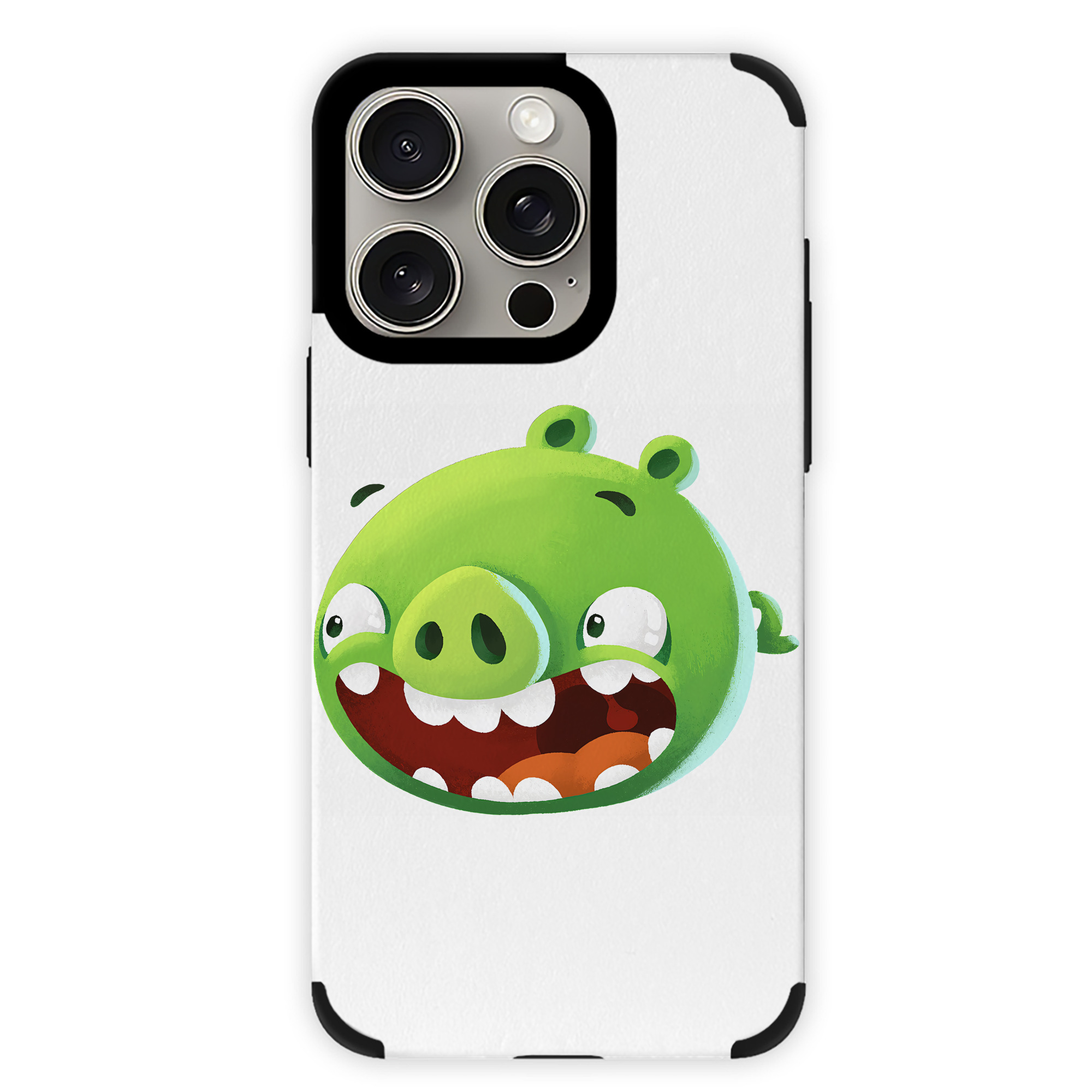 （画像用） Angry Birds アングリーバード 【iPhone15ProMax対応】 PUレザー スマホケース 耐衝撃＆黄変防止