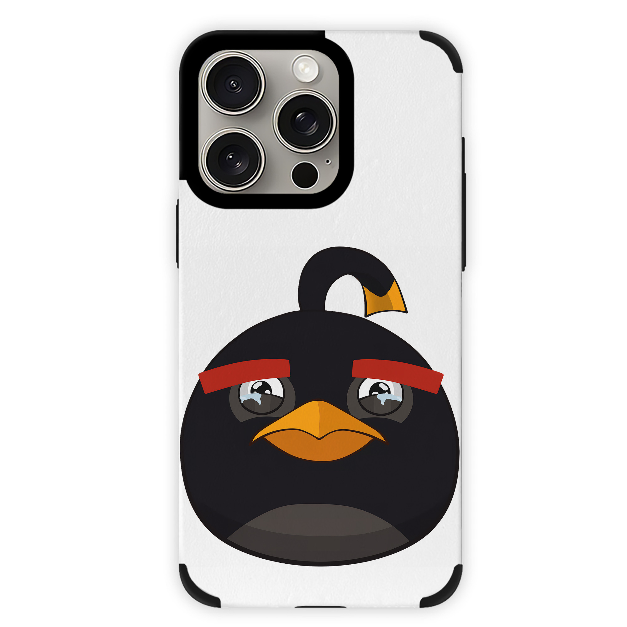（画像用） Angry Birds アングリーバード 【iPhone15ProMax対応】 PUレザー スマホケース 耐衝撃＆黄変防止