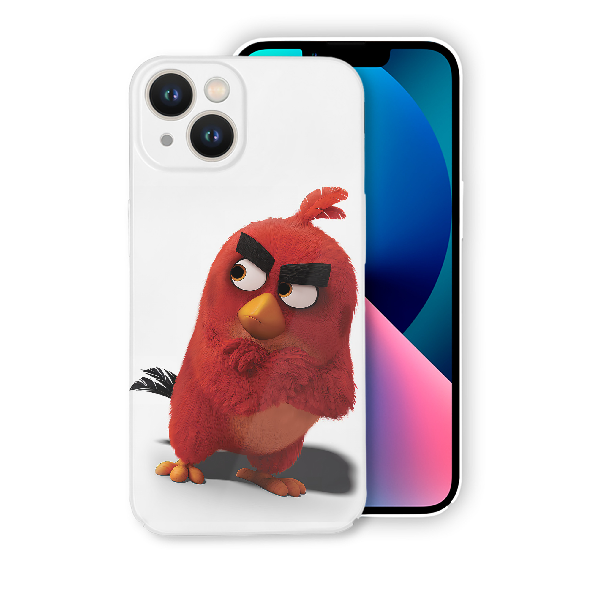 （画像用） Angry Birds アングリーバード 【iPhone 14シリーズ対応】ハードケース