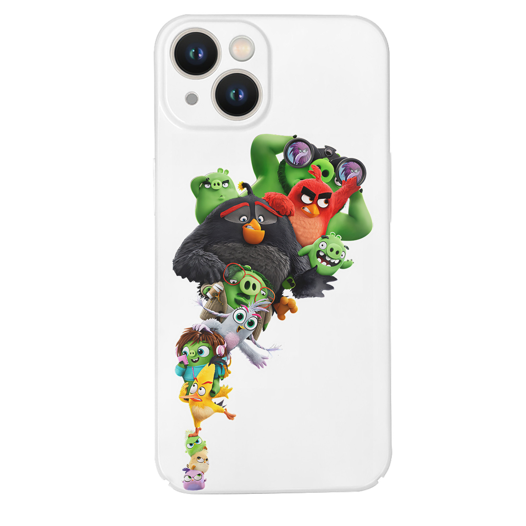 （画像用） Angry Birds アングリーバード 【iPhone 14シリーズ対応】ハードケース