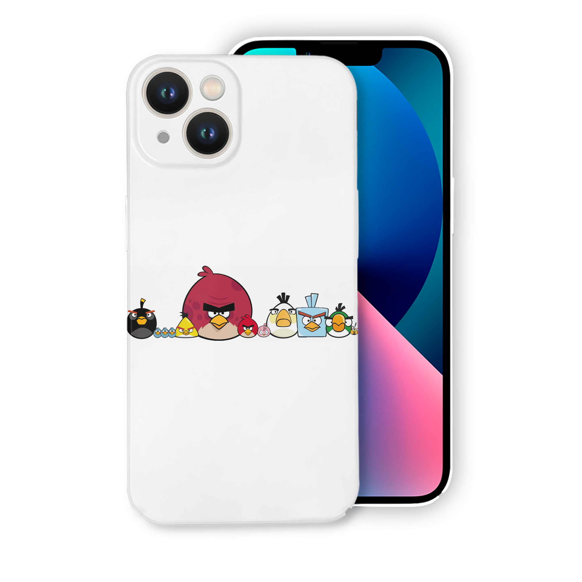 （画像用） Angry Birds アングリーバード 【iPhone 14シリーズ対応】ハードケース