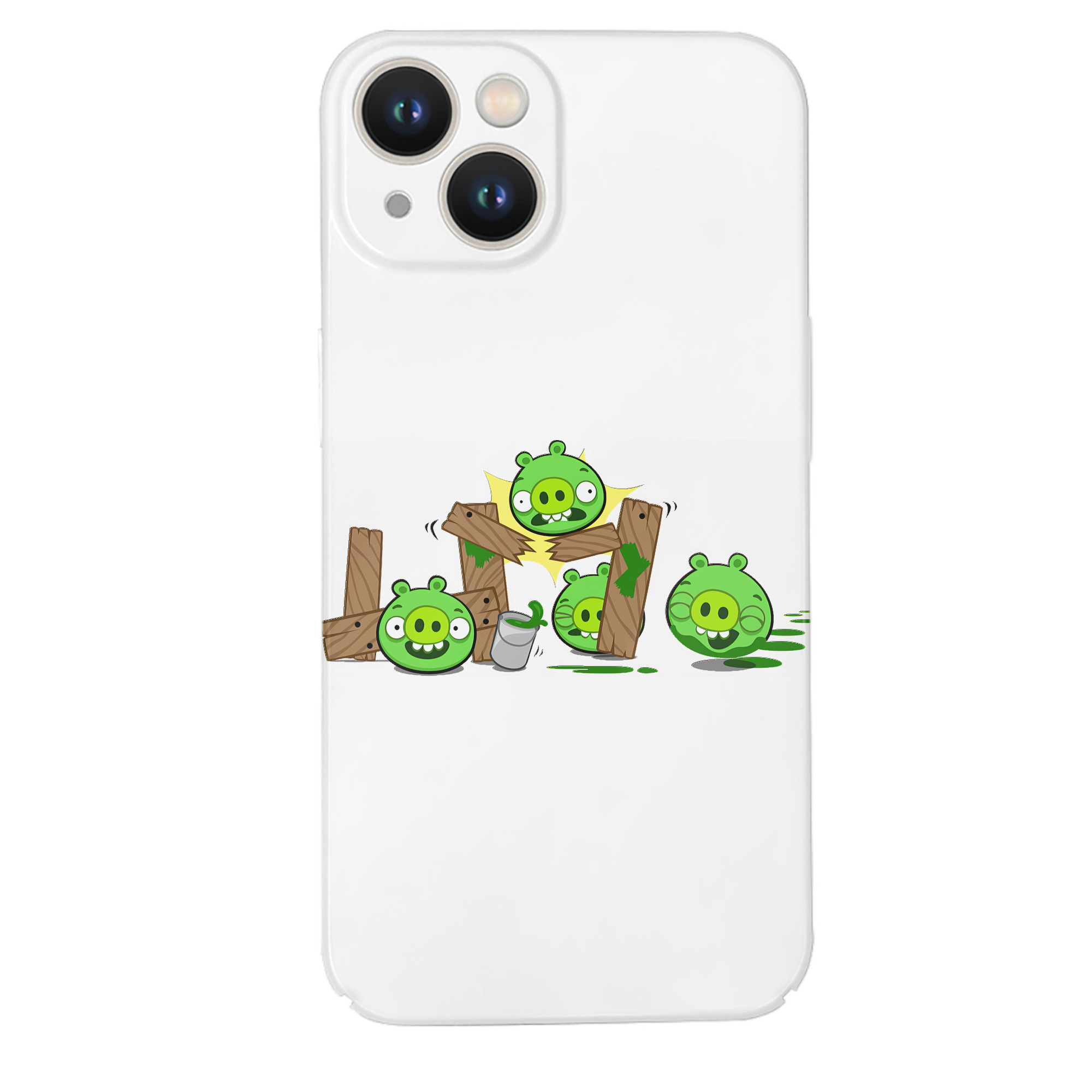 （画像用） Angry Birds アングリーバード 【iPhone 14シリーズ対応】ハードケース