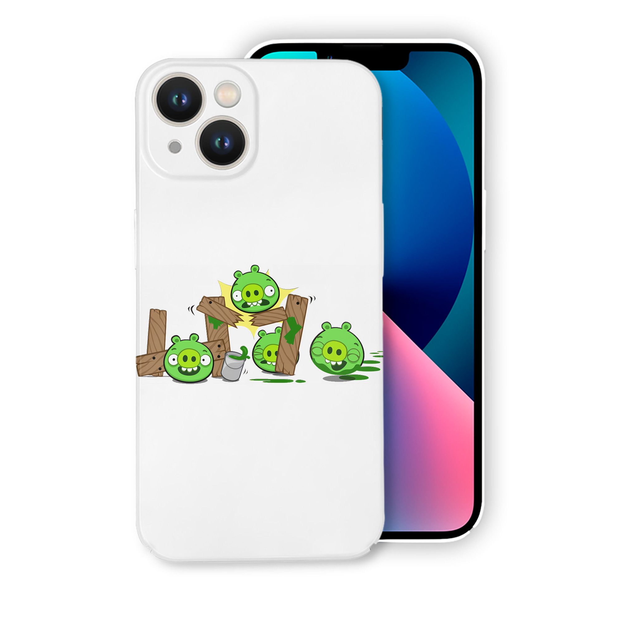 （画像用） Angry Birds アングリーバード 【iPhone 14シリーズ対応】ハードケース