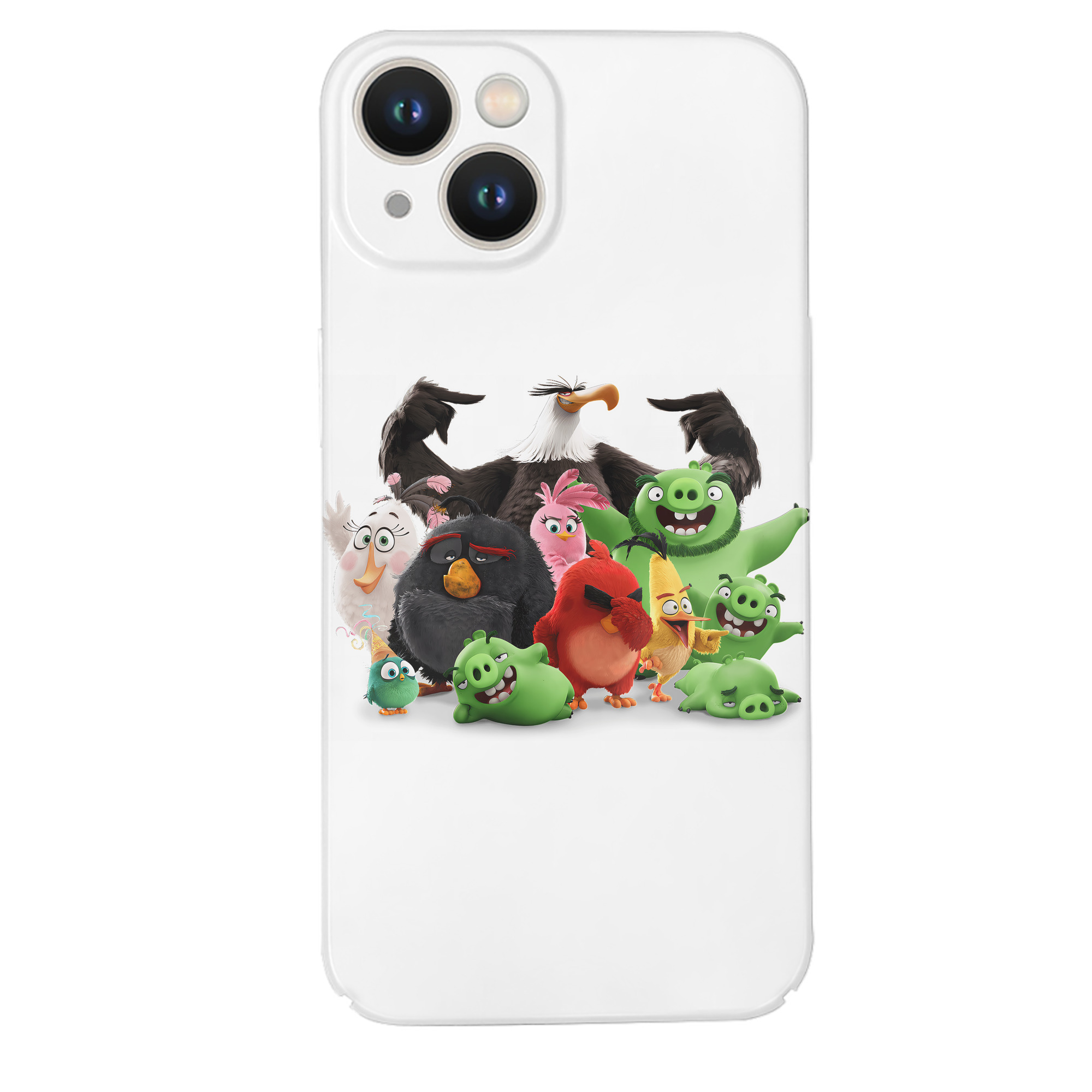 （画像用） Angry Birds アングリーバード 【iPhone 14シリーズ対応】ハードケース