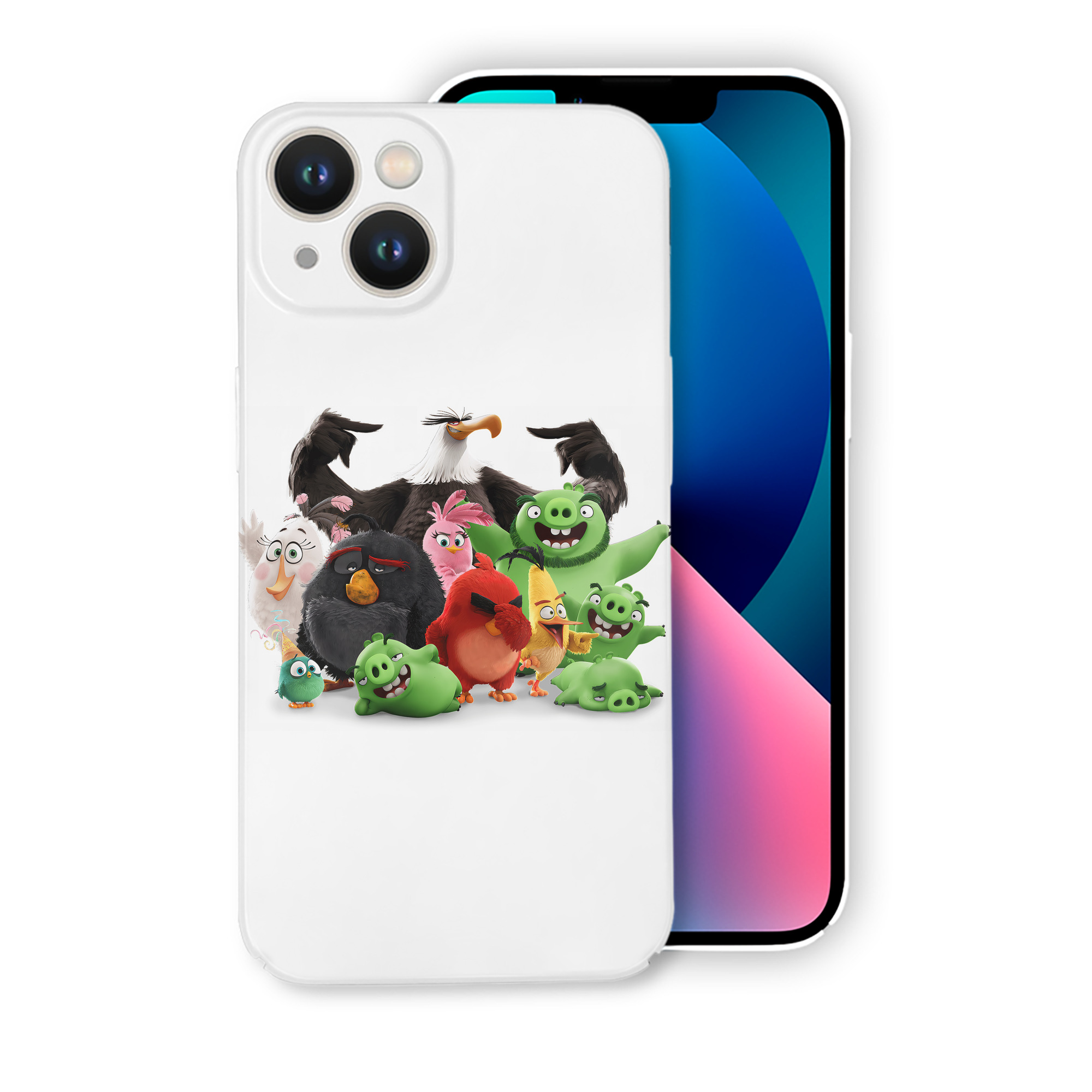 （画像用） Angry Birds アングリーバード 【iPhone 14シリーズ対応】ハードケース