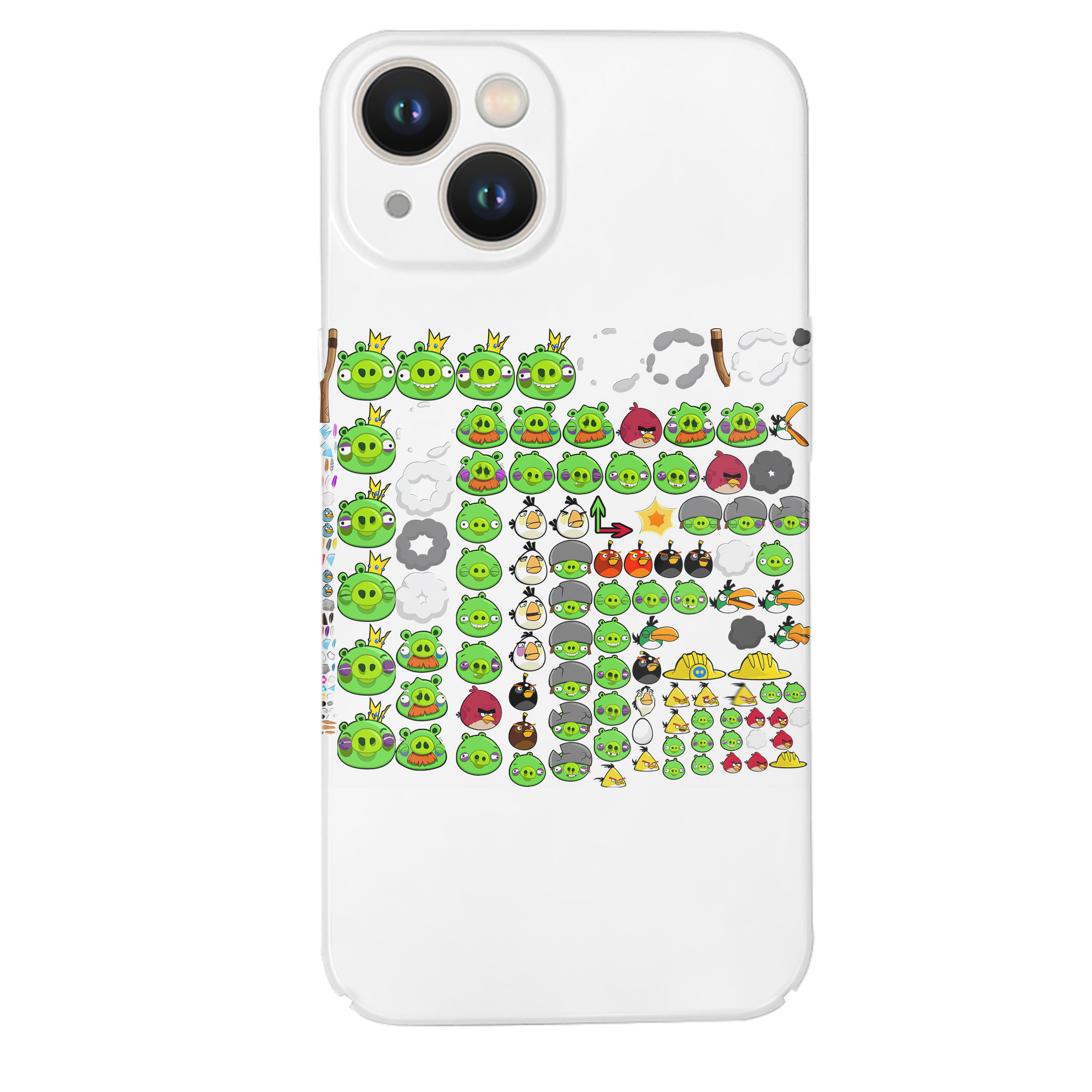 （画像用） Angry Birds アングリーバード 【iPhone 14シリーズ対応】ハードケース