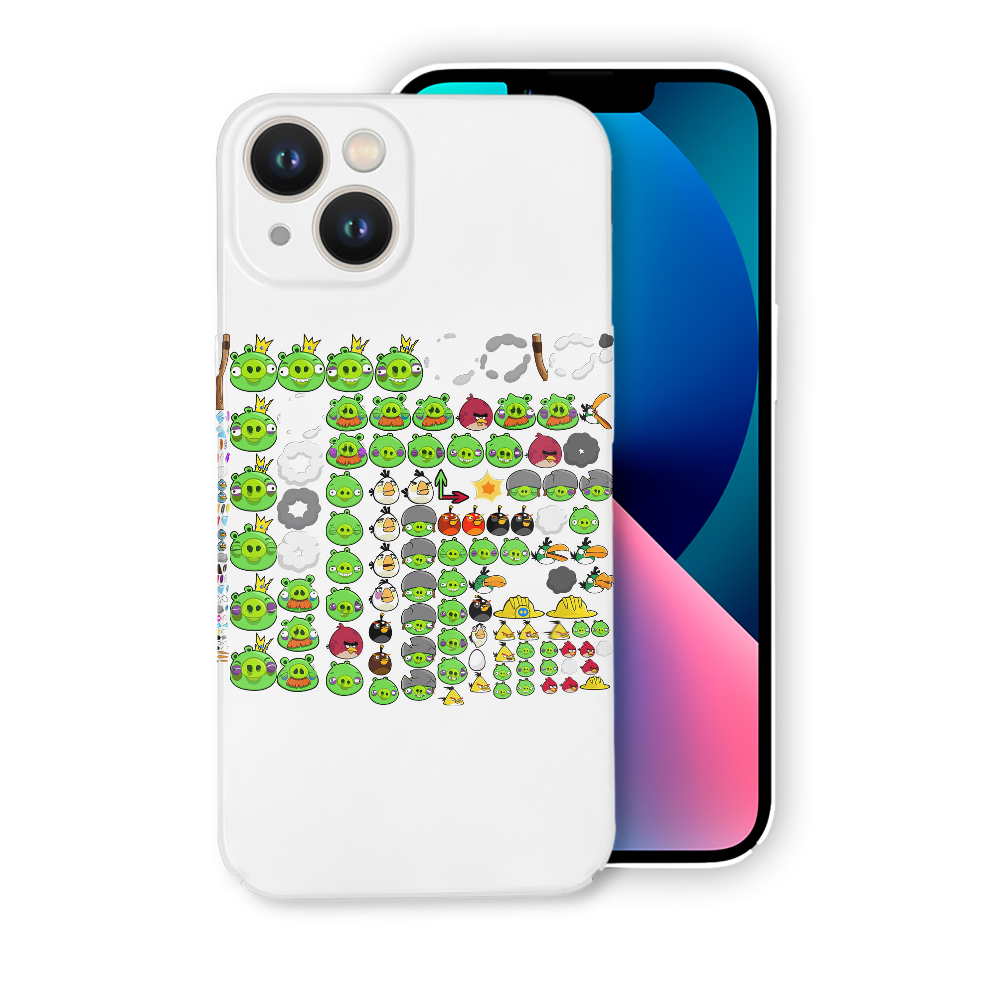 （画像用） Angry Birds アングリーバード 【iPhone 14シリーズ対応】ハードケース