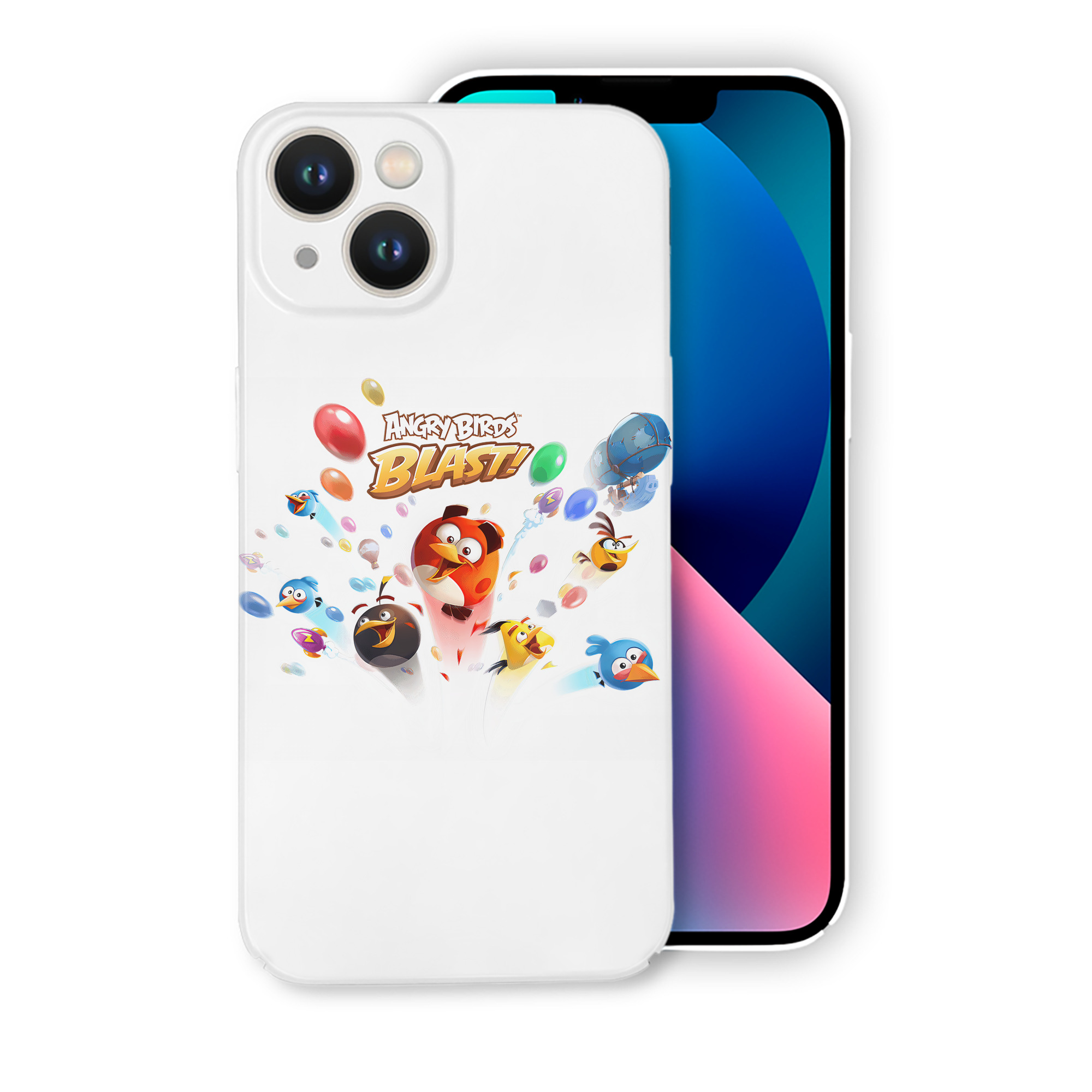 （画像用） Angry Birds アングリーバード 【iPhone 14シリーズ対応】ハードケース