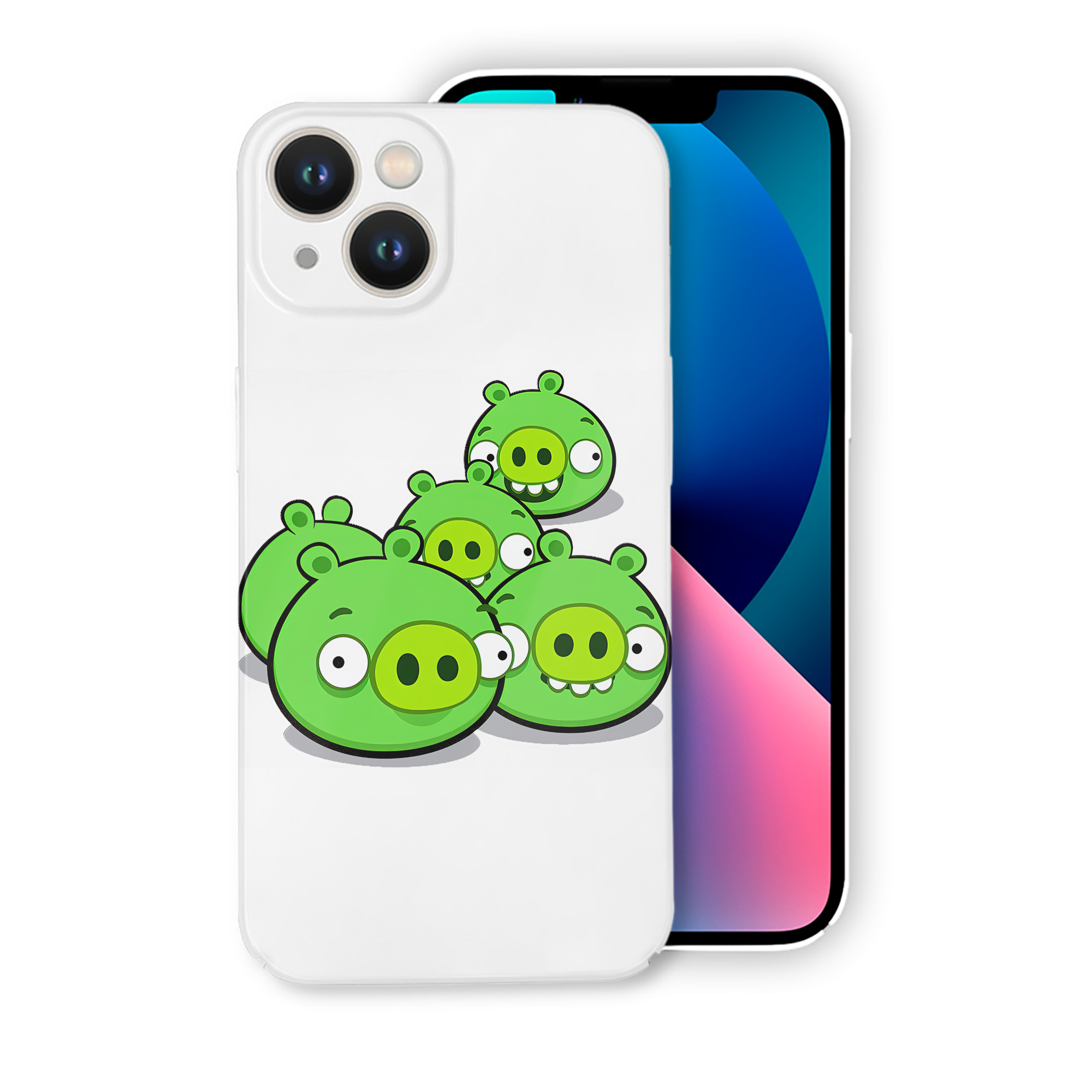 （画像用） Angry Birds アングリーバード 【iPhone 14シリーズ対応】ハードケース