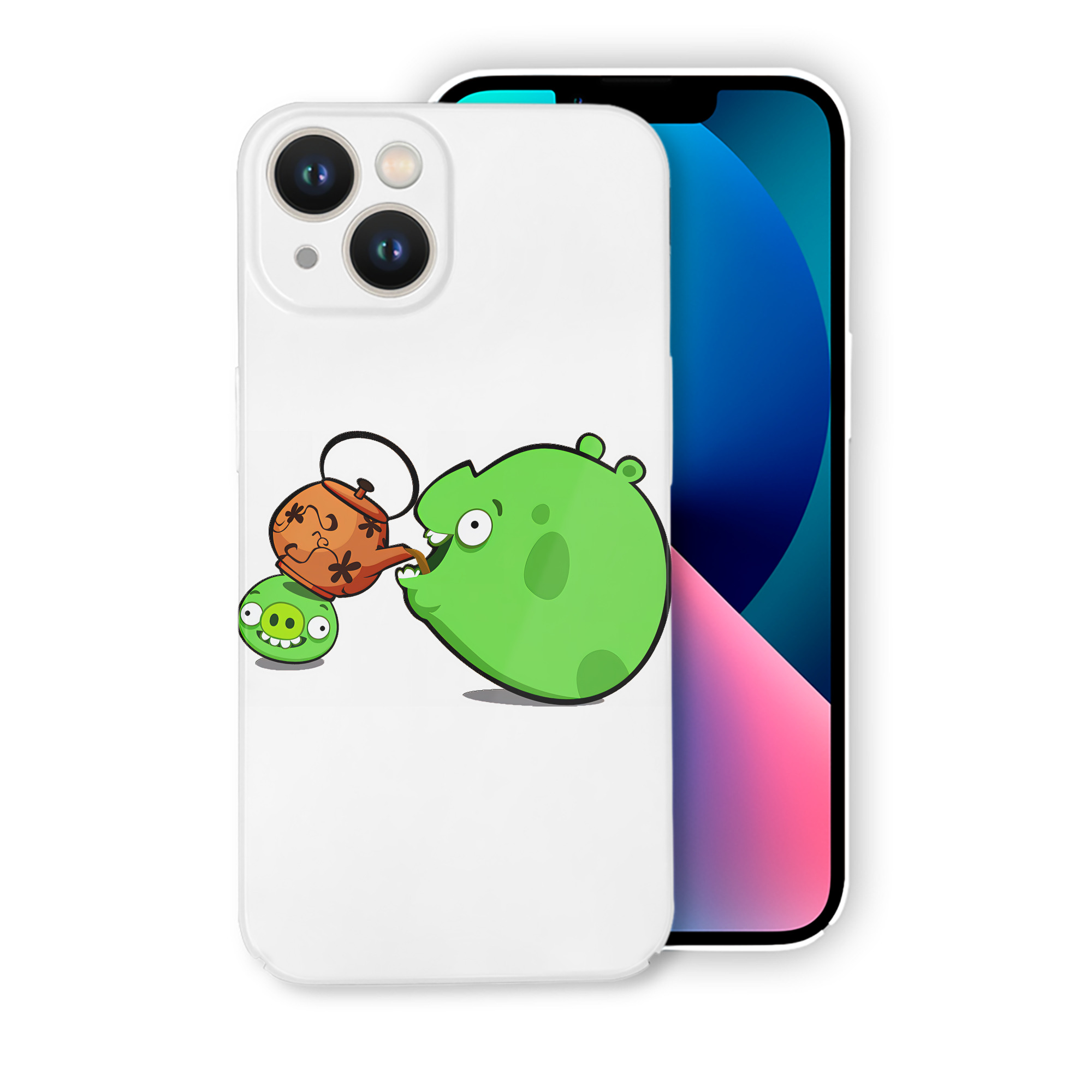 （画像用） Angry Birds アングリーバード 【iPhone 14シリーズ対応】ハードケース
