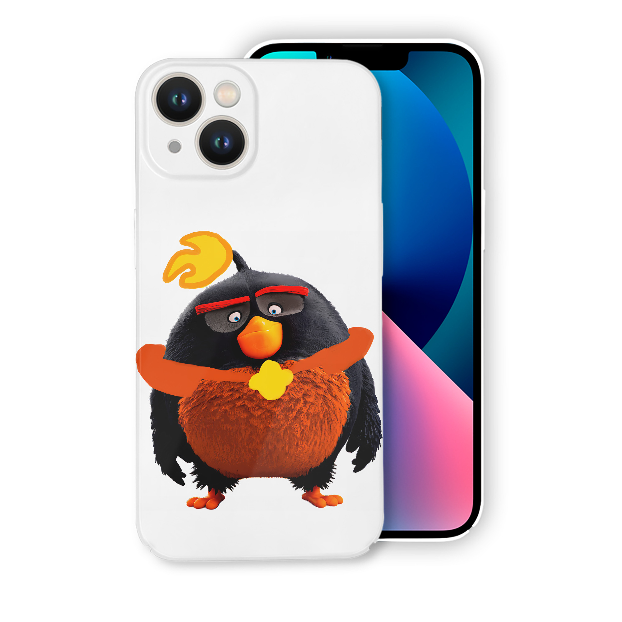 （画像用） Angry Birds アングリーバード 【iPhone 14シリーズ対応】ハードケース