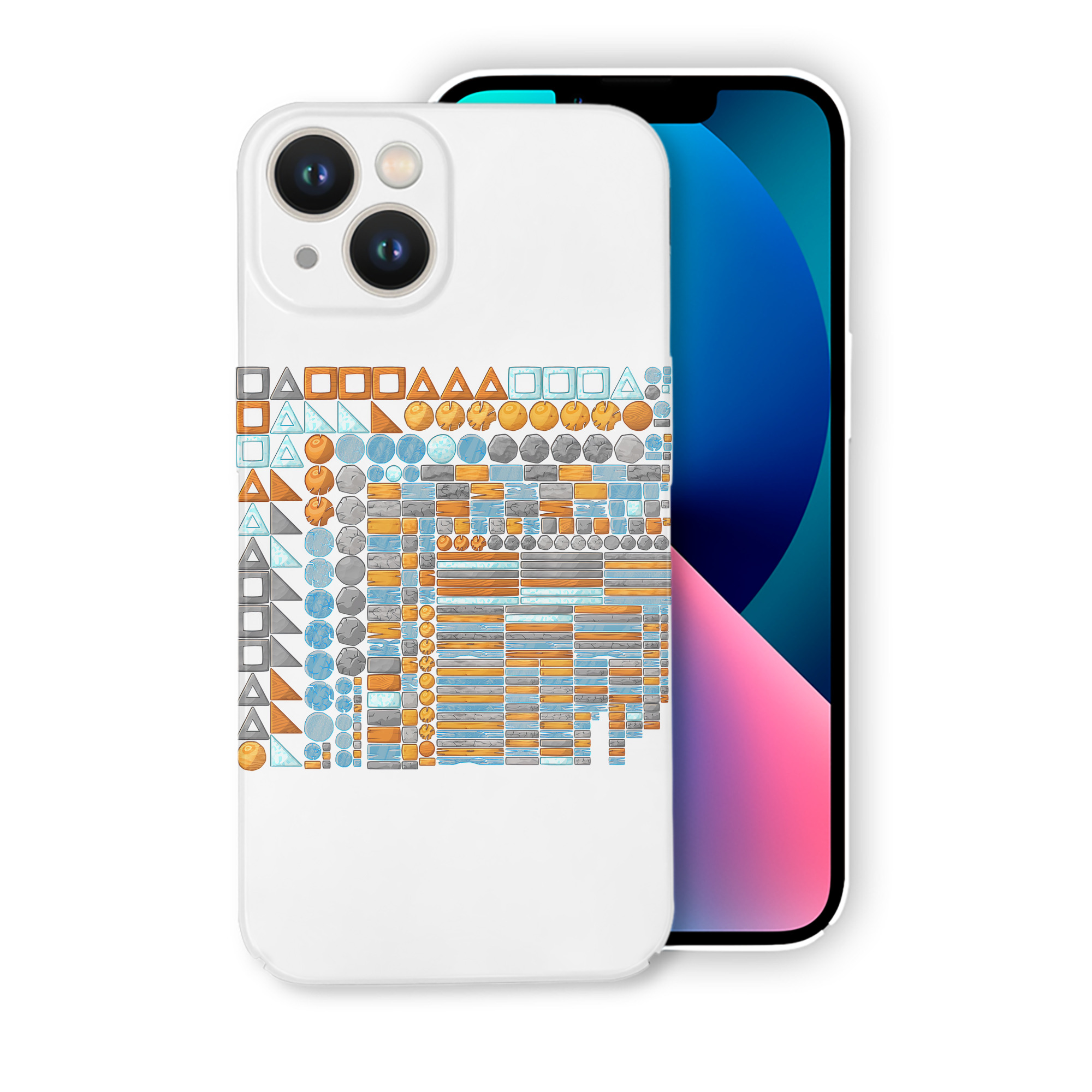 （画像用） Angry Birds アングリーバード 【iPhone 14シリーズ対応】ハードケース